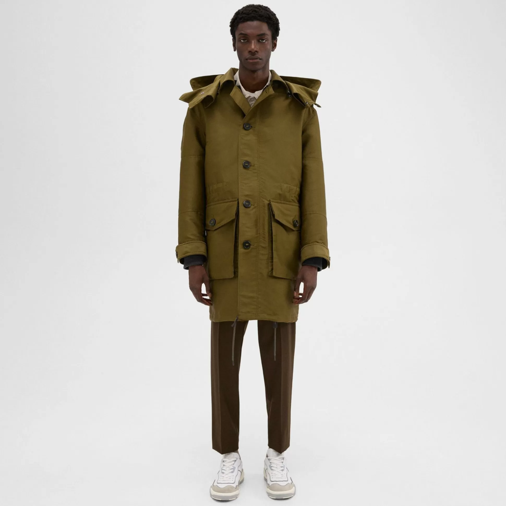 Theory 3-In-1 Recycled Poly Parka-Men Outerwear