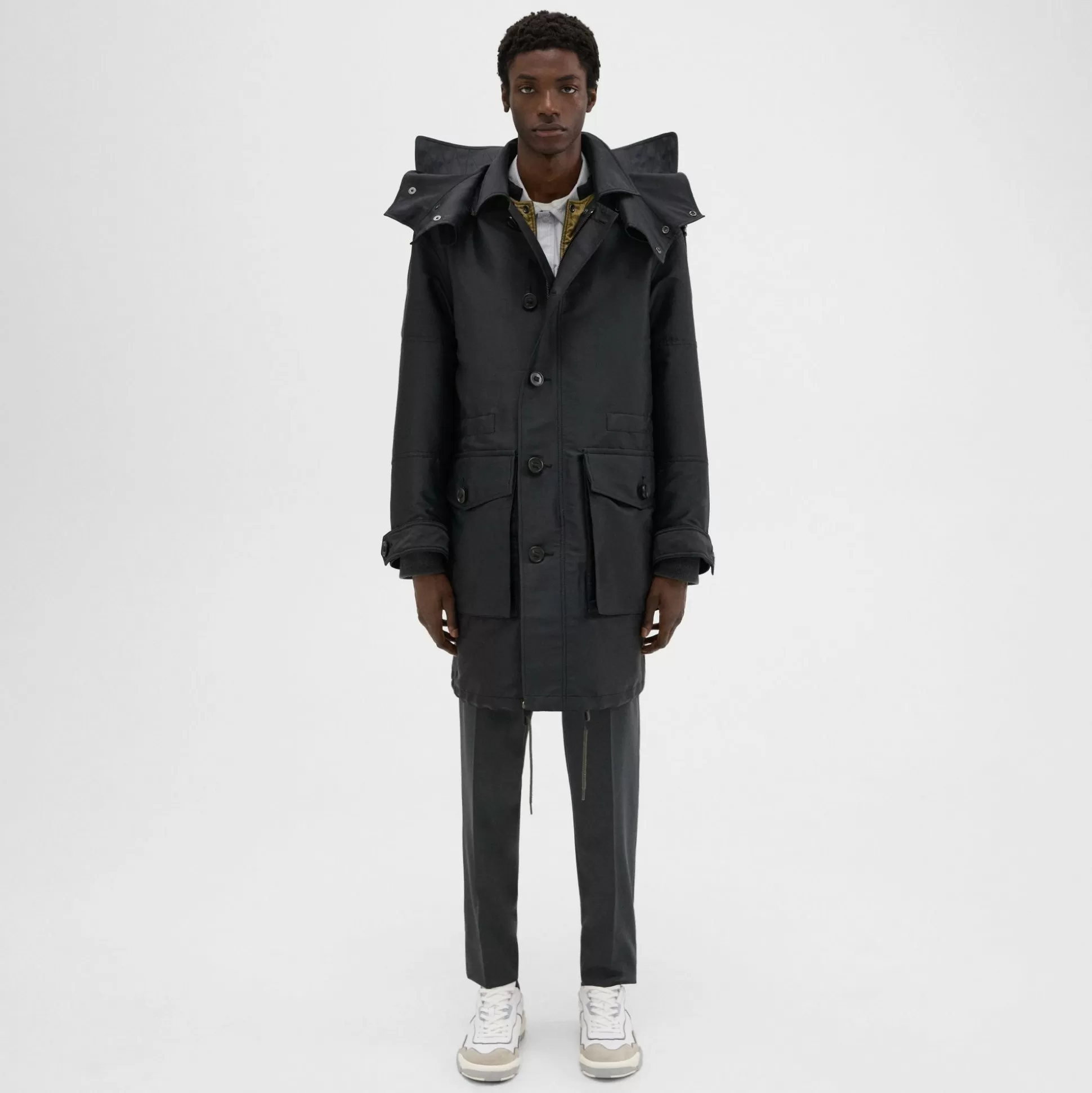 Theory 3-In-1 Recycled Poly Parka-Men Outerwear