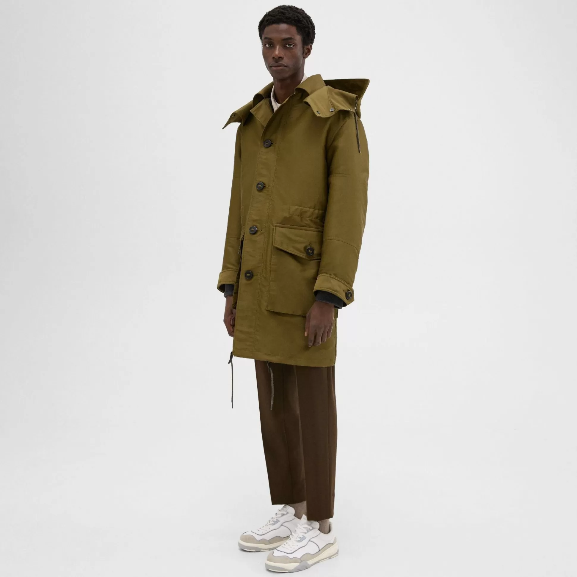 Theory 3-In-1 Recycled Poly Parka-Men Outerwear