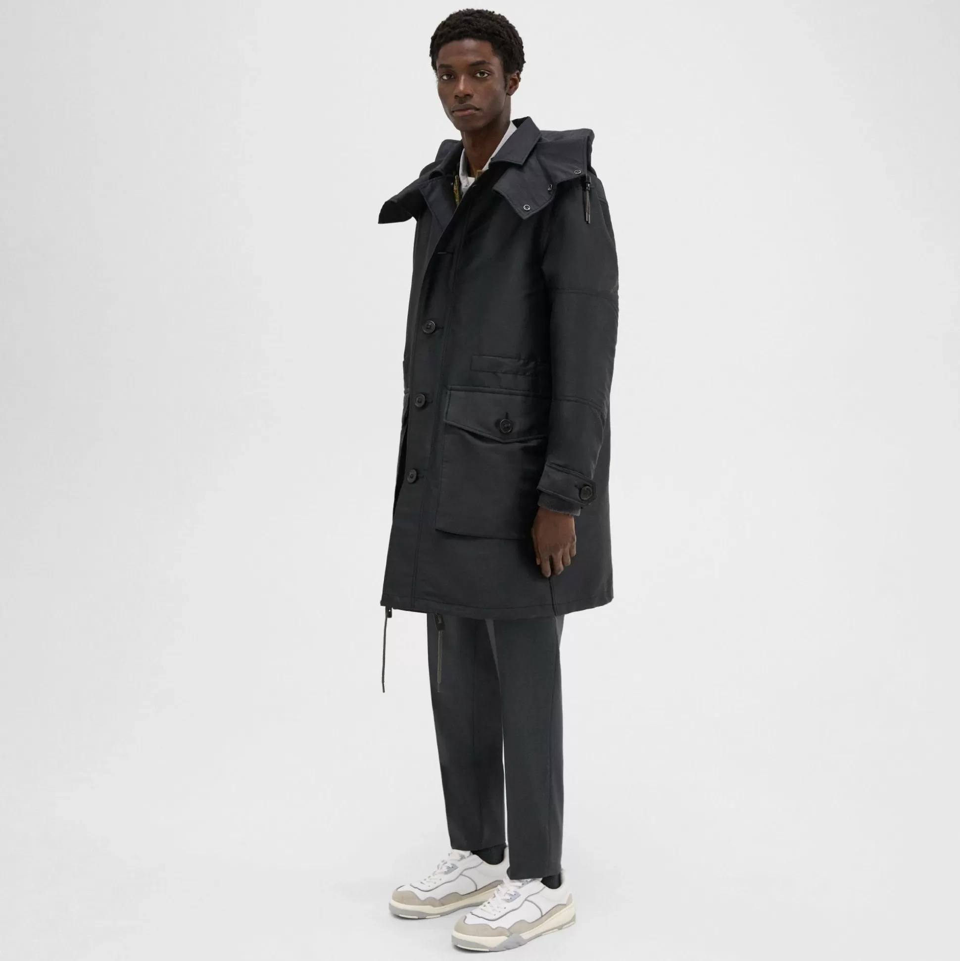 Theory 3-In-1 Recycled Poly Parka-Men Outerwear