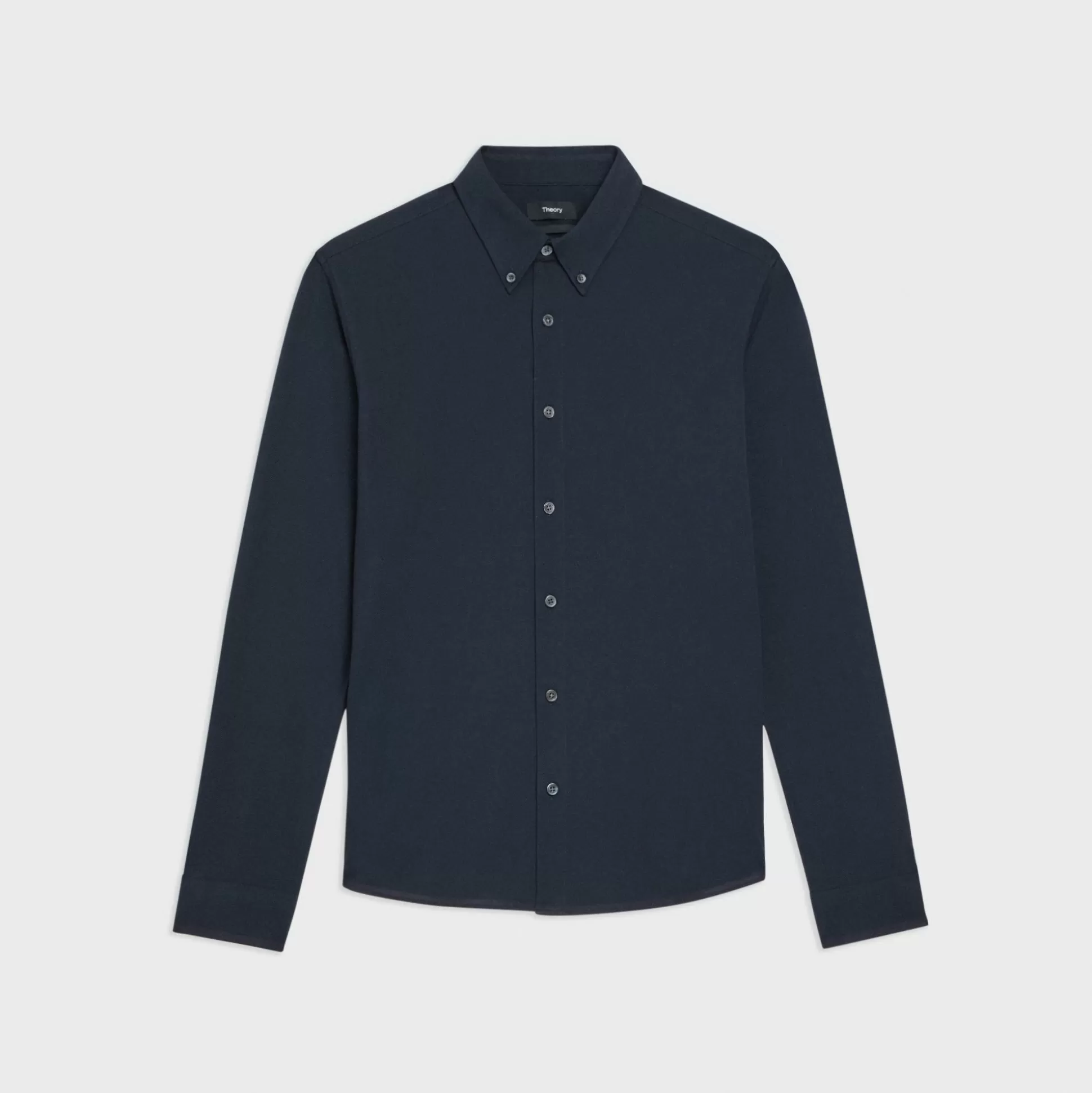 Theory Alfred Shirt In Structured Pique-Men Shirts