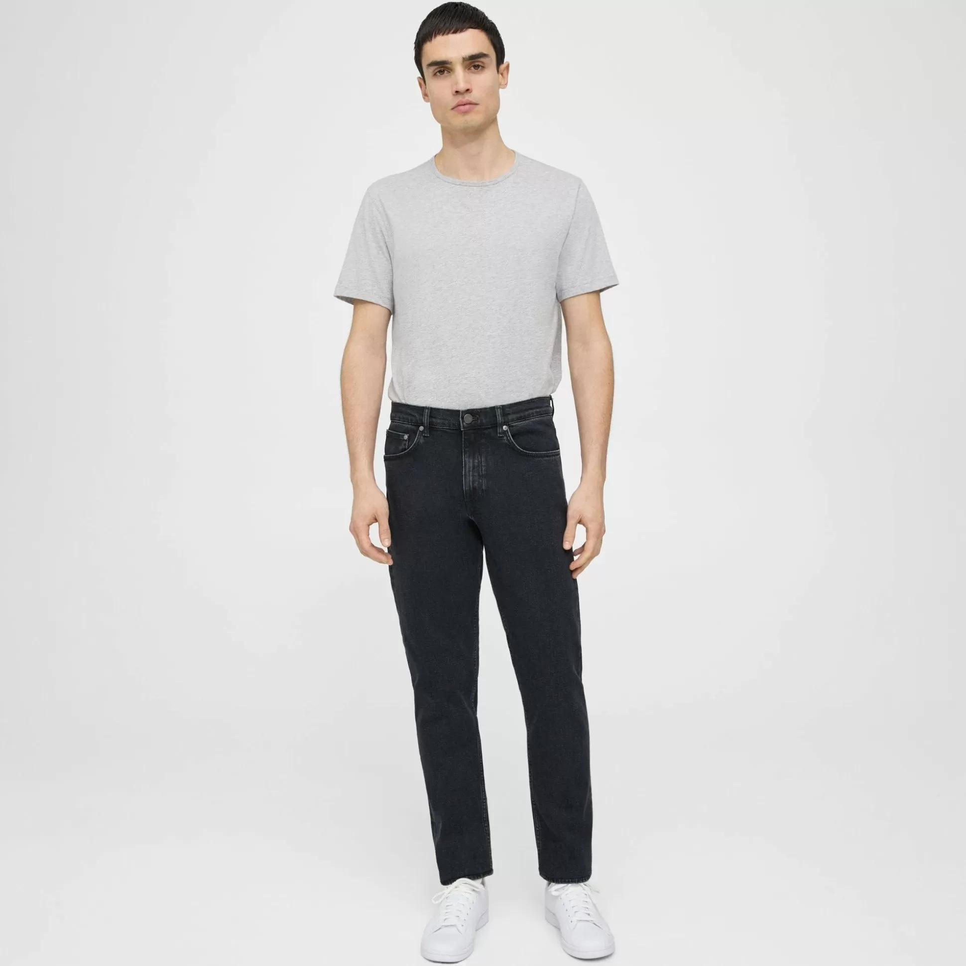 Theory Athletic Fit Jean In Stretch Denim-Men Pants