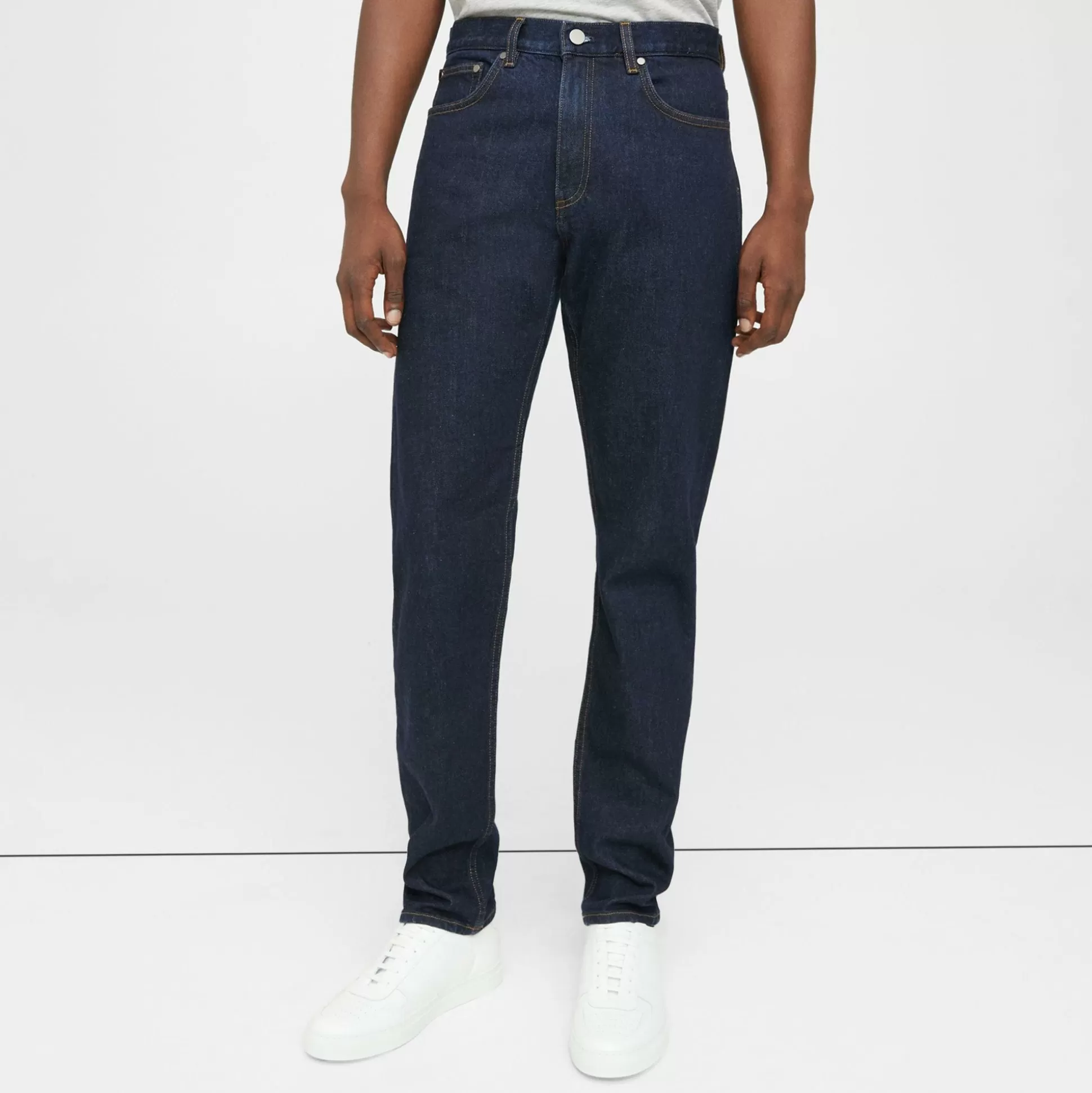 Theory Athletic Fit Jean In Stretch Denim-Men Pants