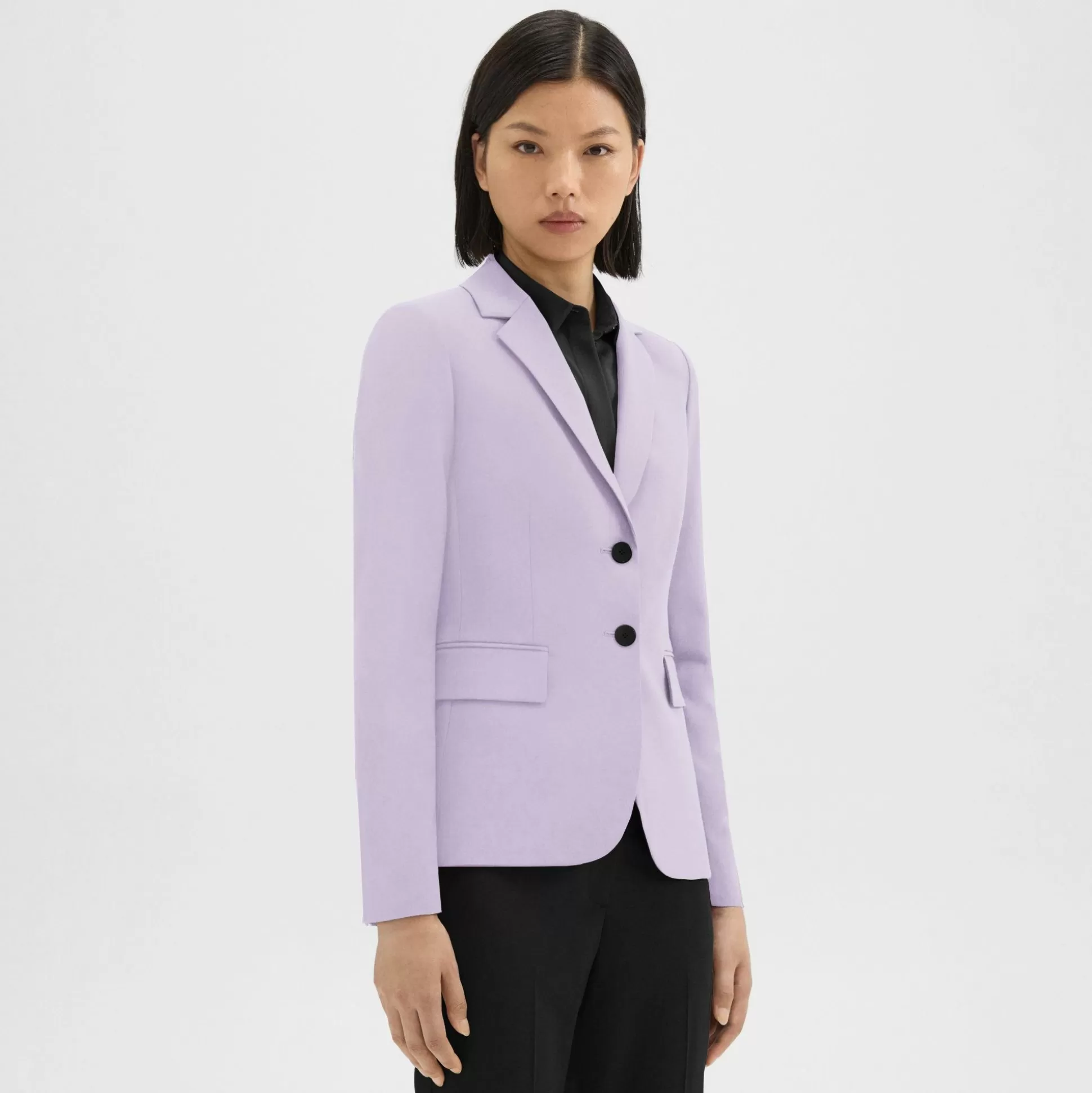 Theory Carissa Blazer In Good Wool-Women Suits | Blazers + Jackets