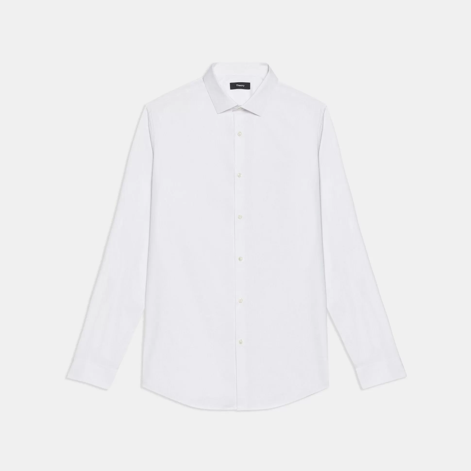 Theory Cedrick Shirt In Stretch Cotton-Men Shirts