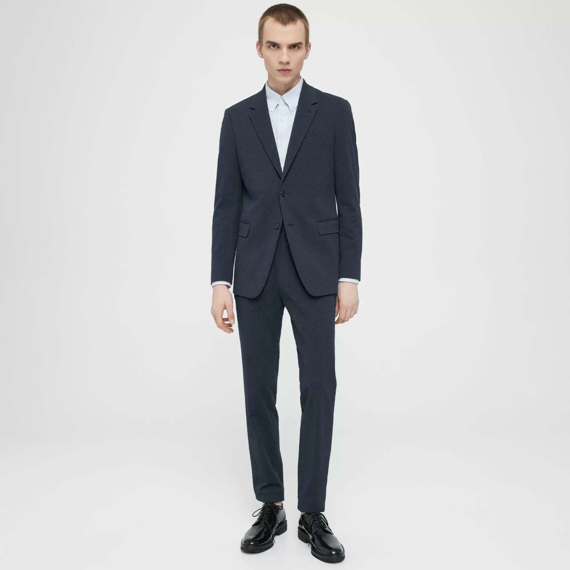 Theory Chambers Blazer In Seersucker-Men Suits | Blazers + Jackets