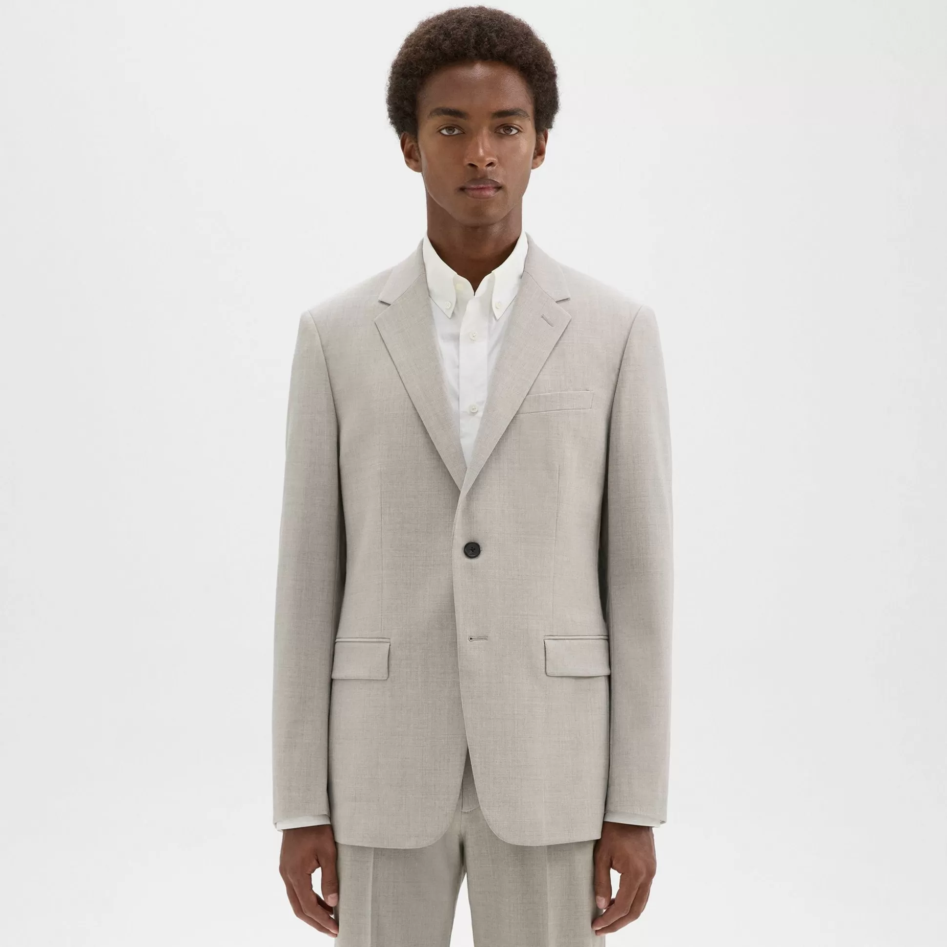 Theory Chambers Blazer In Stretch Wool-Men Blazers + Jackets