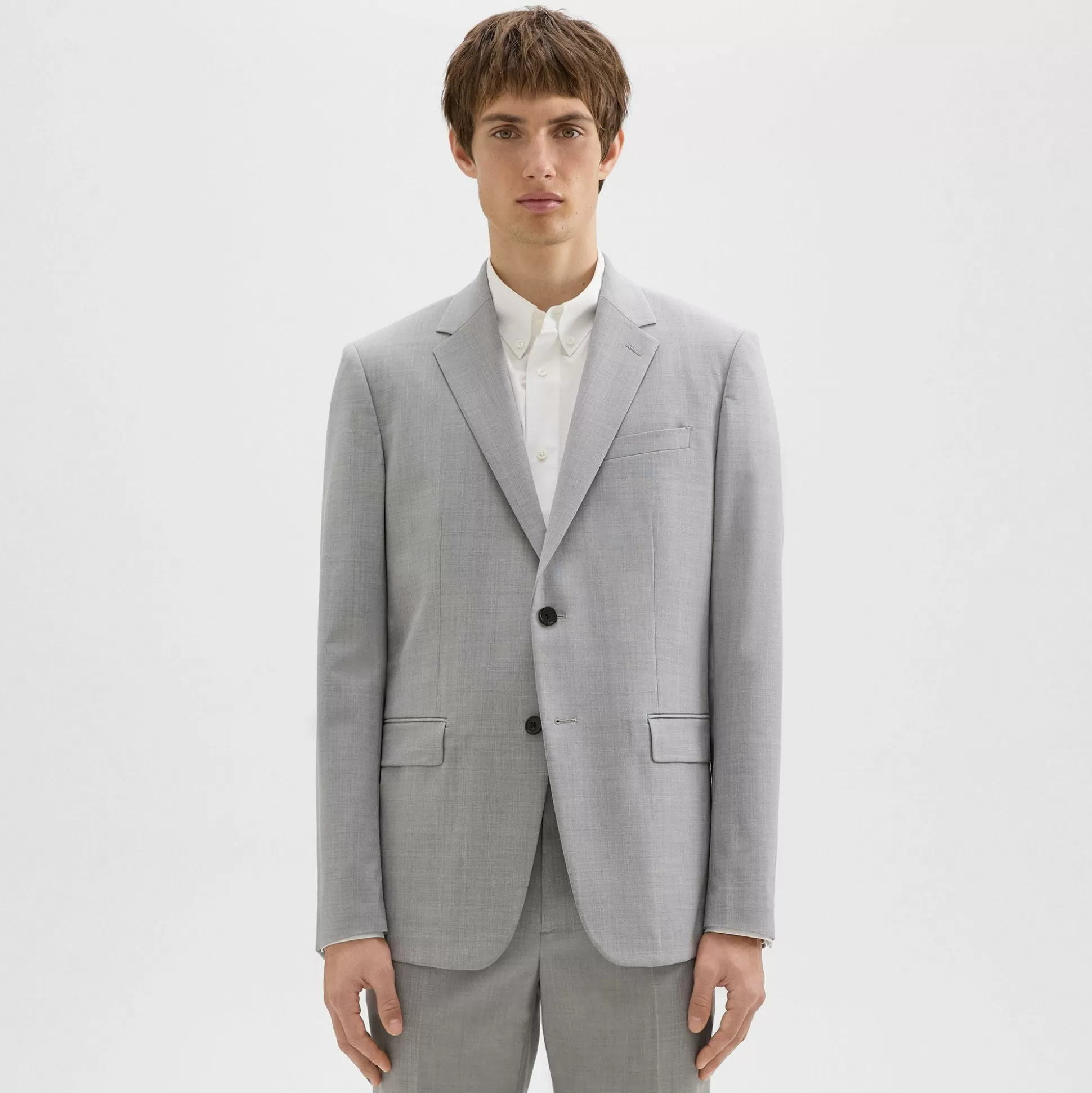 Theory Chambers Blazer In Stretch Wool-Men Blazers + Jackets