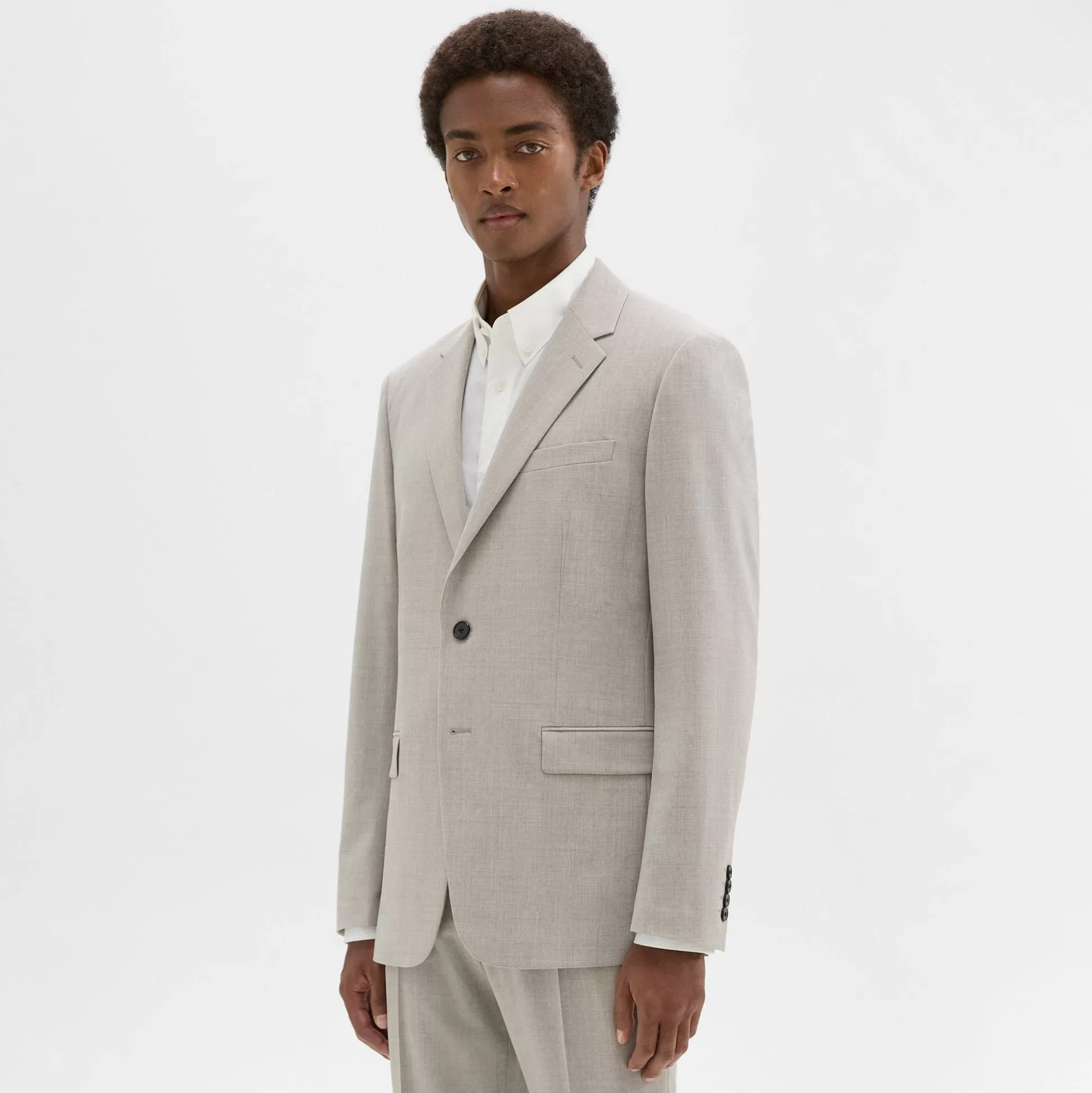 Theory Chambers Blazer In Stretch Wool-Men Blazers + Jackets