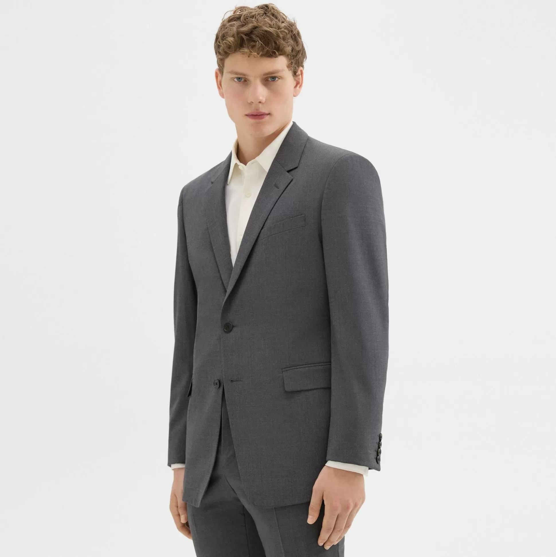 Theory Chambers Blazer In Stretch Wool-Men Suits | Blazers + Jackets