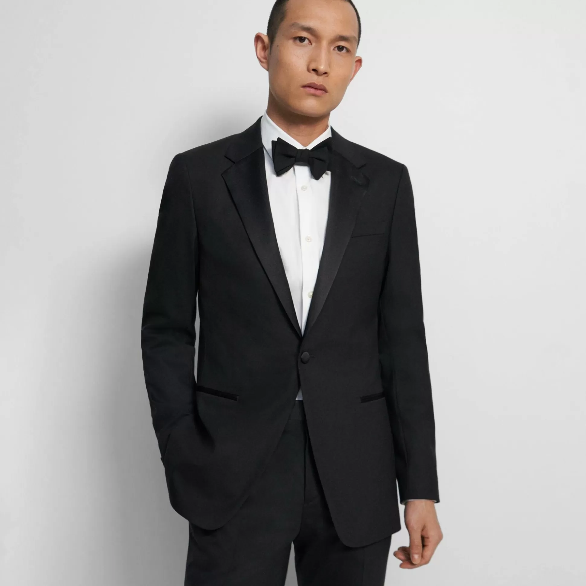 Theory Chambers Tuxedo Blazer In Stretch Wool-Men Suits | Blazers + Jackets