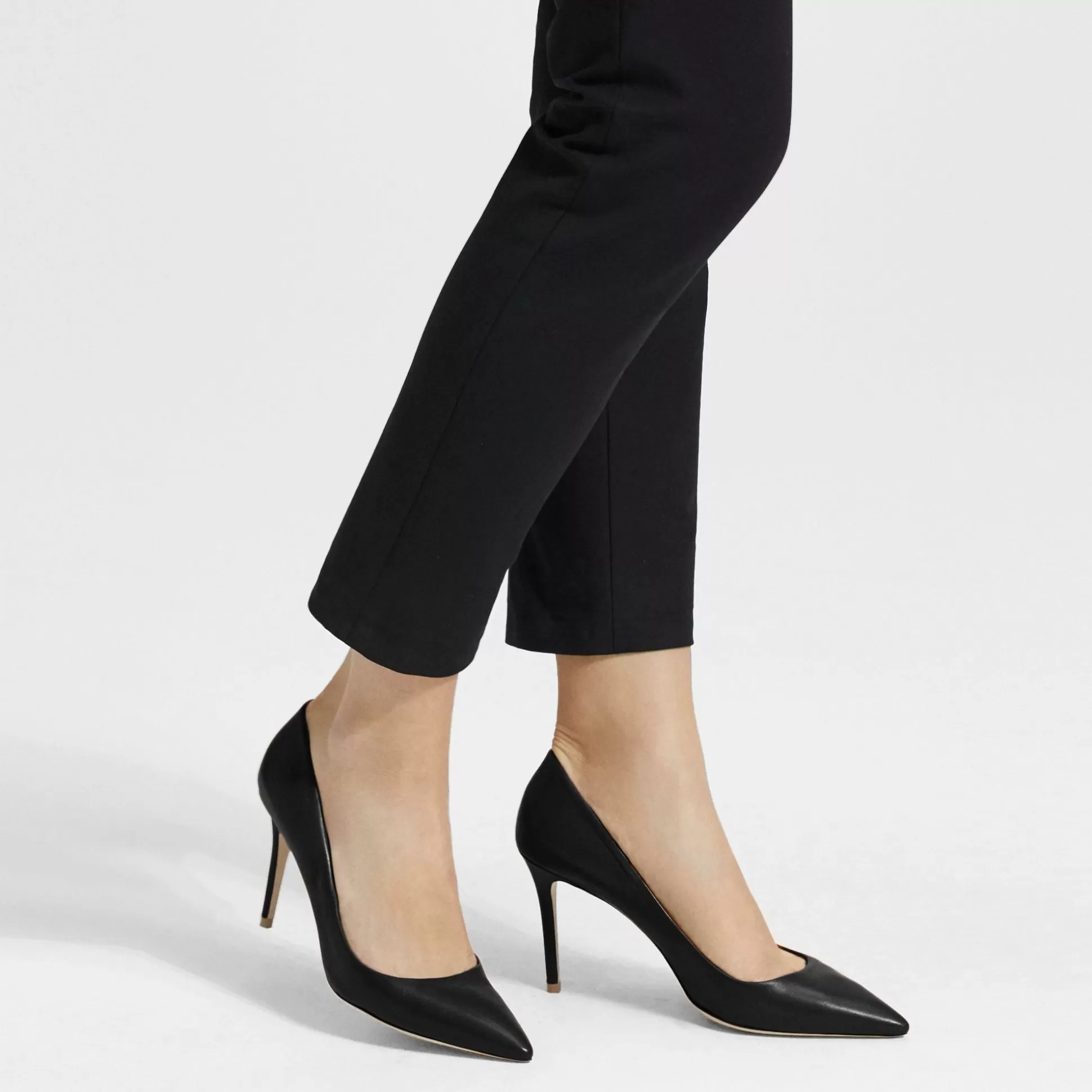 Theory City Pump In Leather-Women Shoes