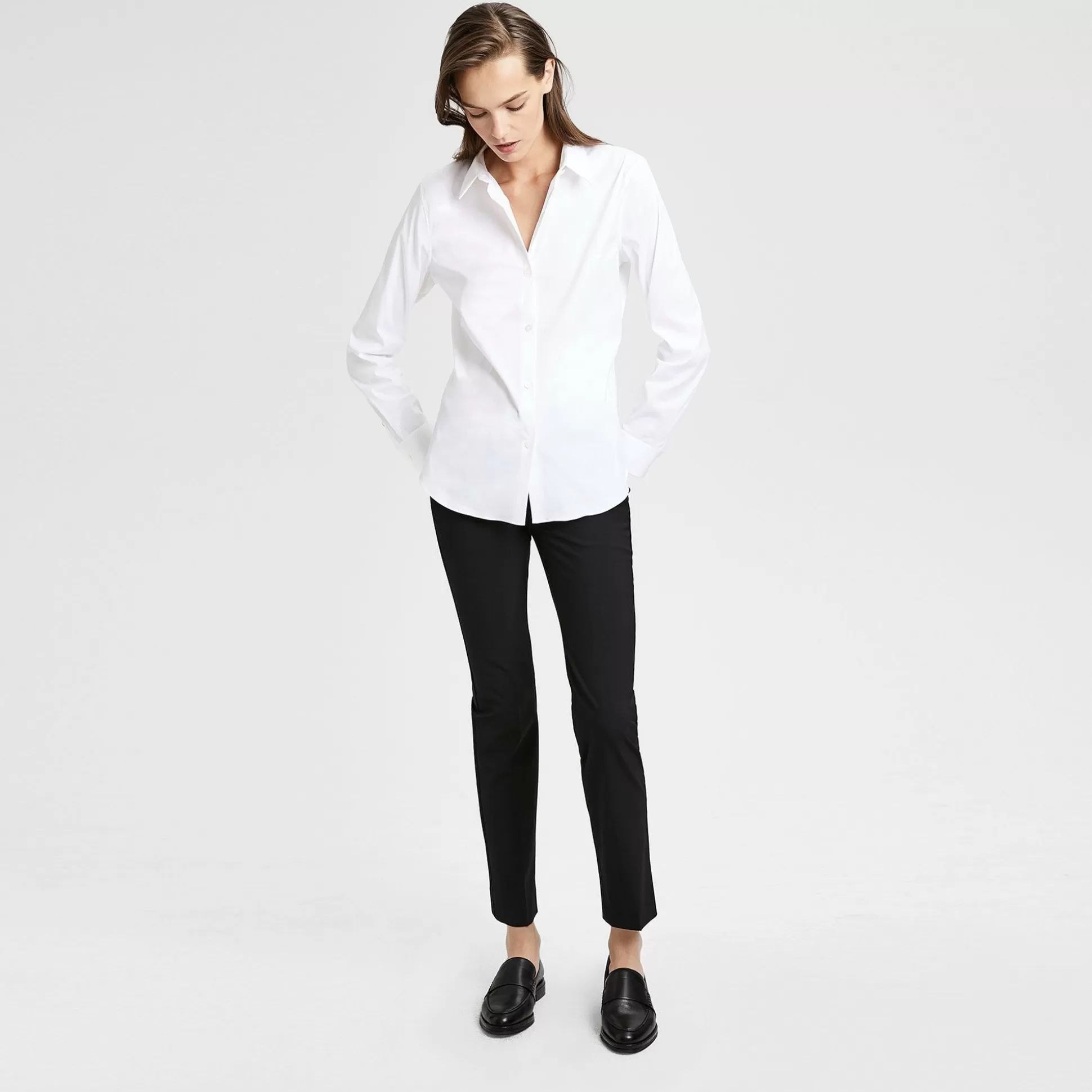 Theory Classic Shirt-Women Tops