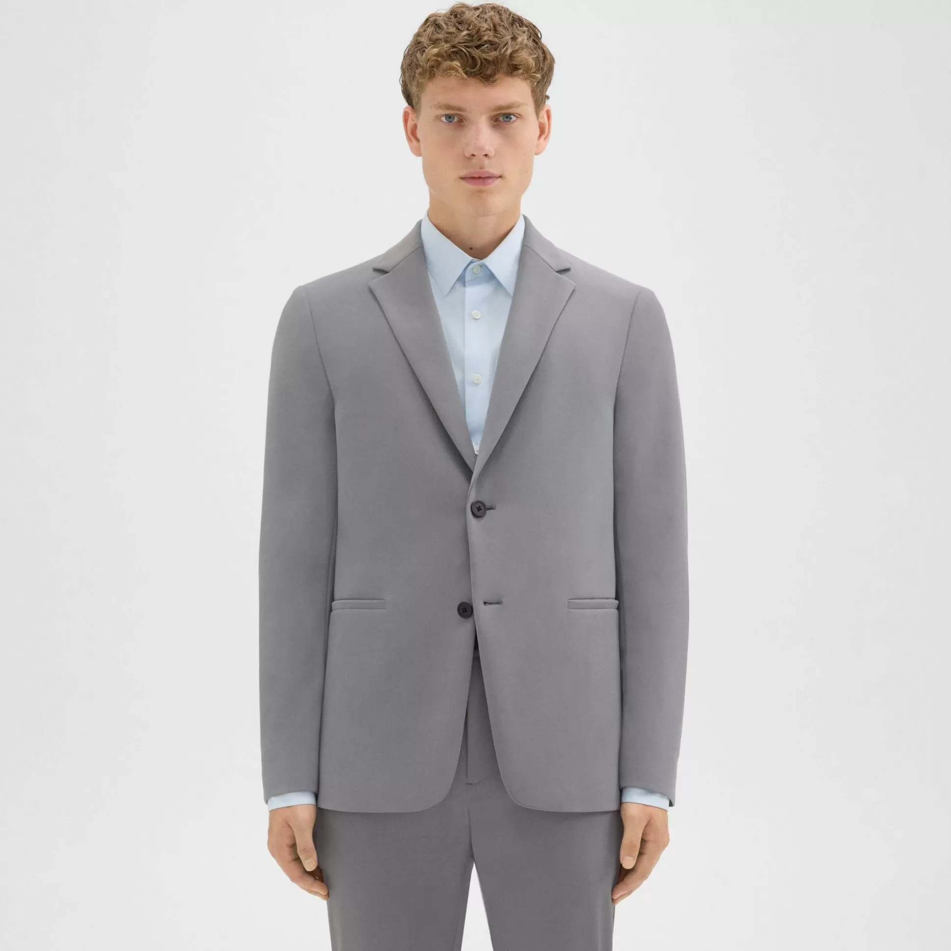 Theory Clinton Blazer In Precision Ponte-Men Suits | Blazers + Jackets