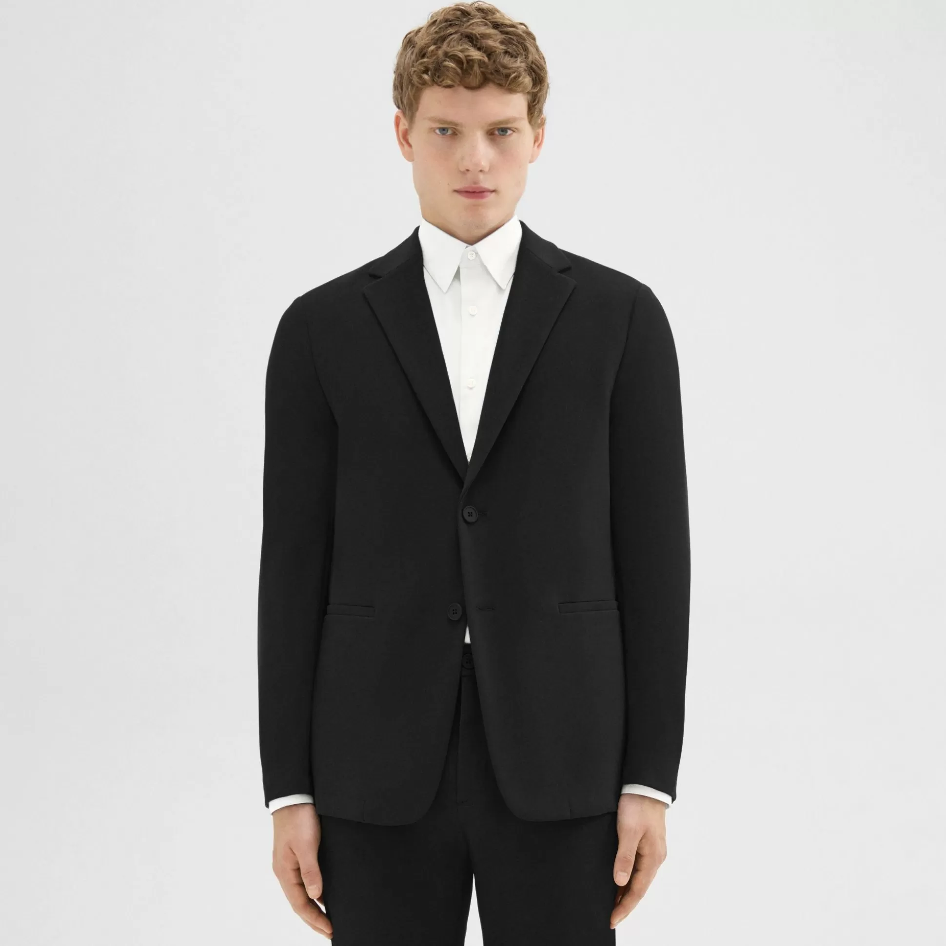 Theory Clinton Blazer In Precision Ponte-Men Suits | Blazers + Jackets