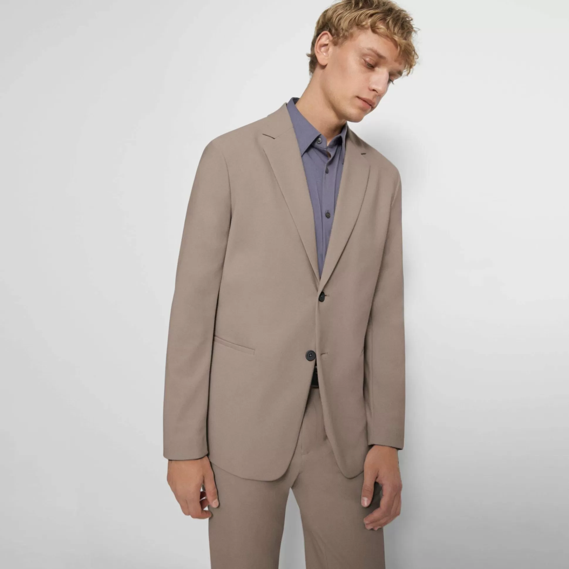 Theory Clinton Blazer In Precision Ponte-Men Suits | Blazers + Jackets