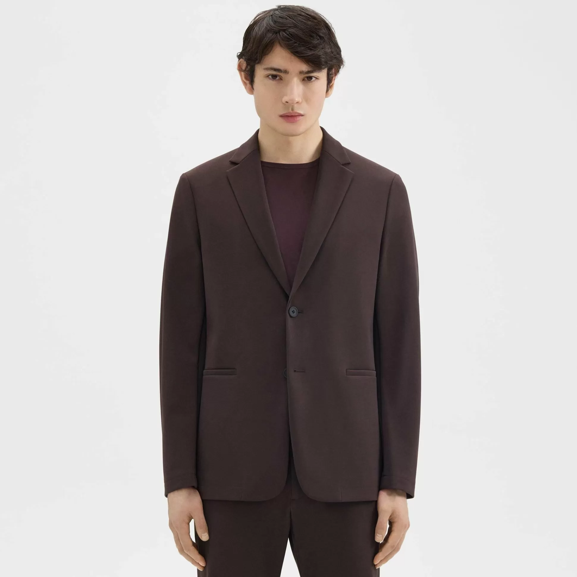 Theory Clinton Blazer In Precision Ponte-Men Suits | Blazers + Jackets