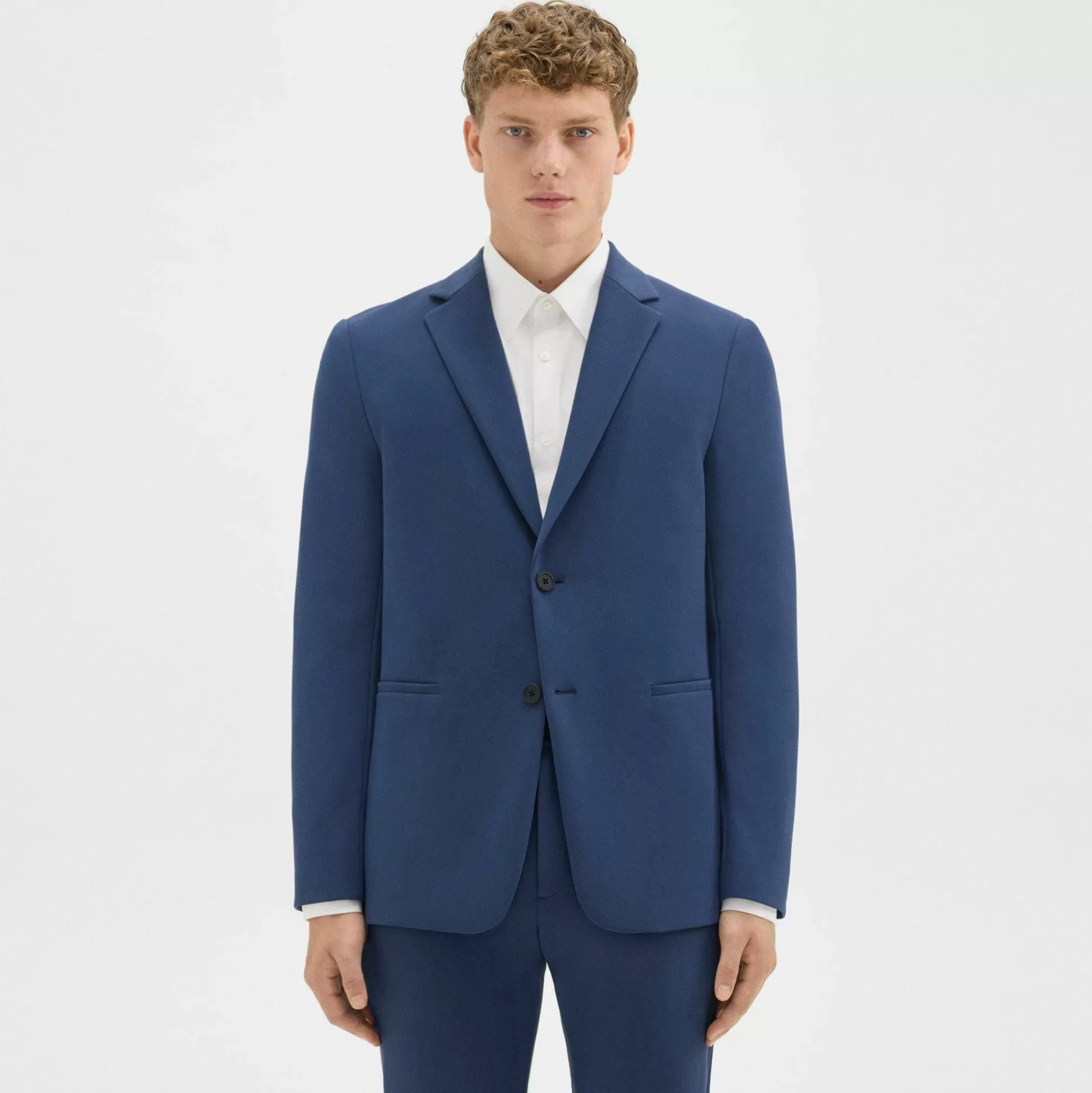 Theory Clinton Blazer In Precision Ponte-Men Blazers + Jackets | Suits