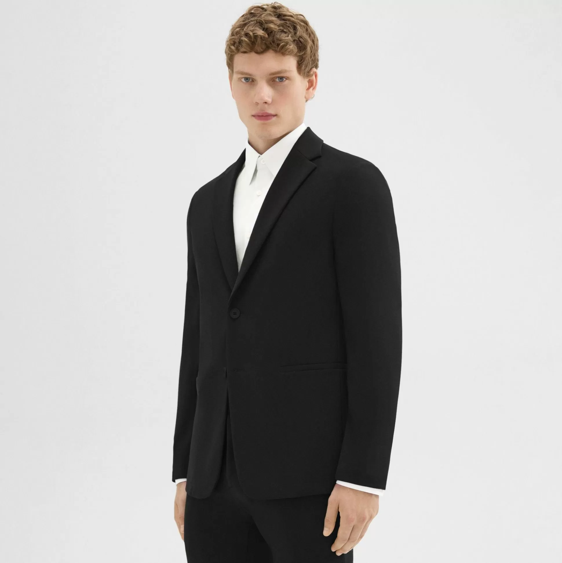 Theory Clinton Blazer In Precision Ponte-Men Suits | Blazers + Jackets