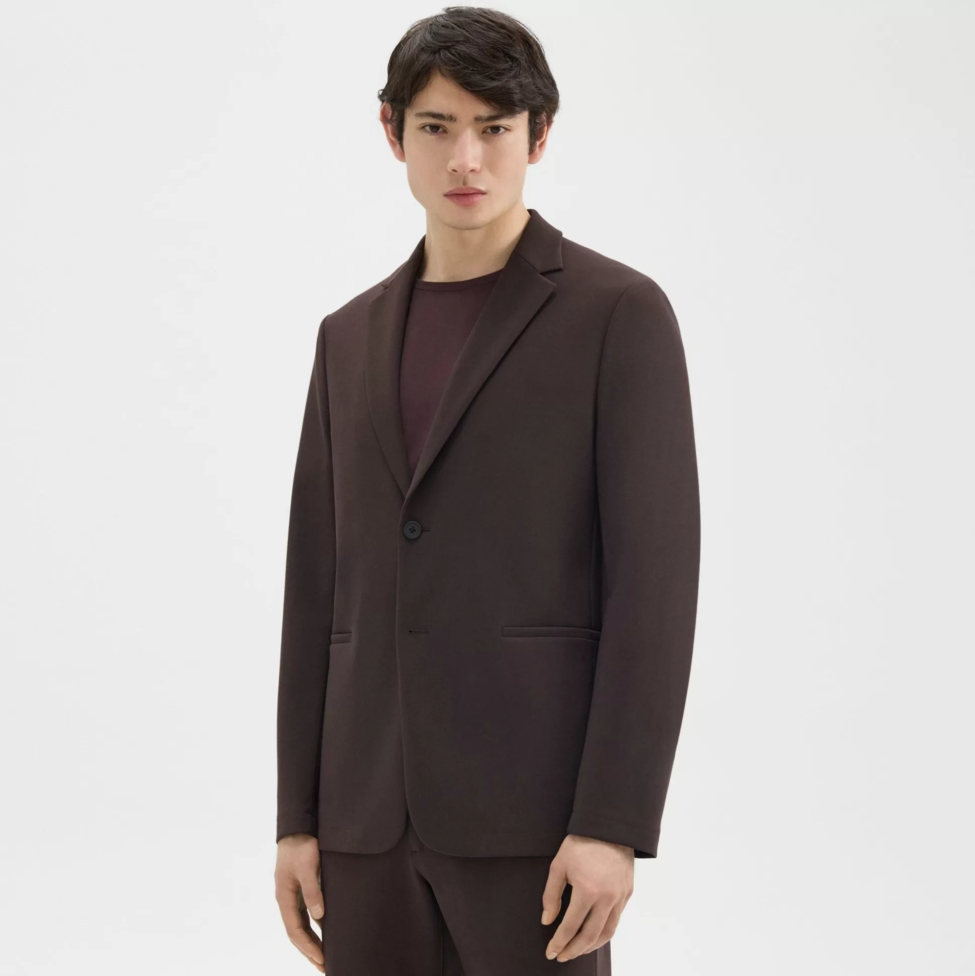 Theory Clinton Blazer In Precision Ponte-Men Suits | Blazers + Jackets