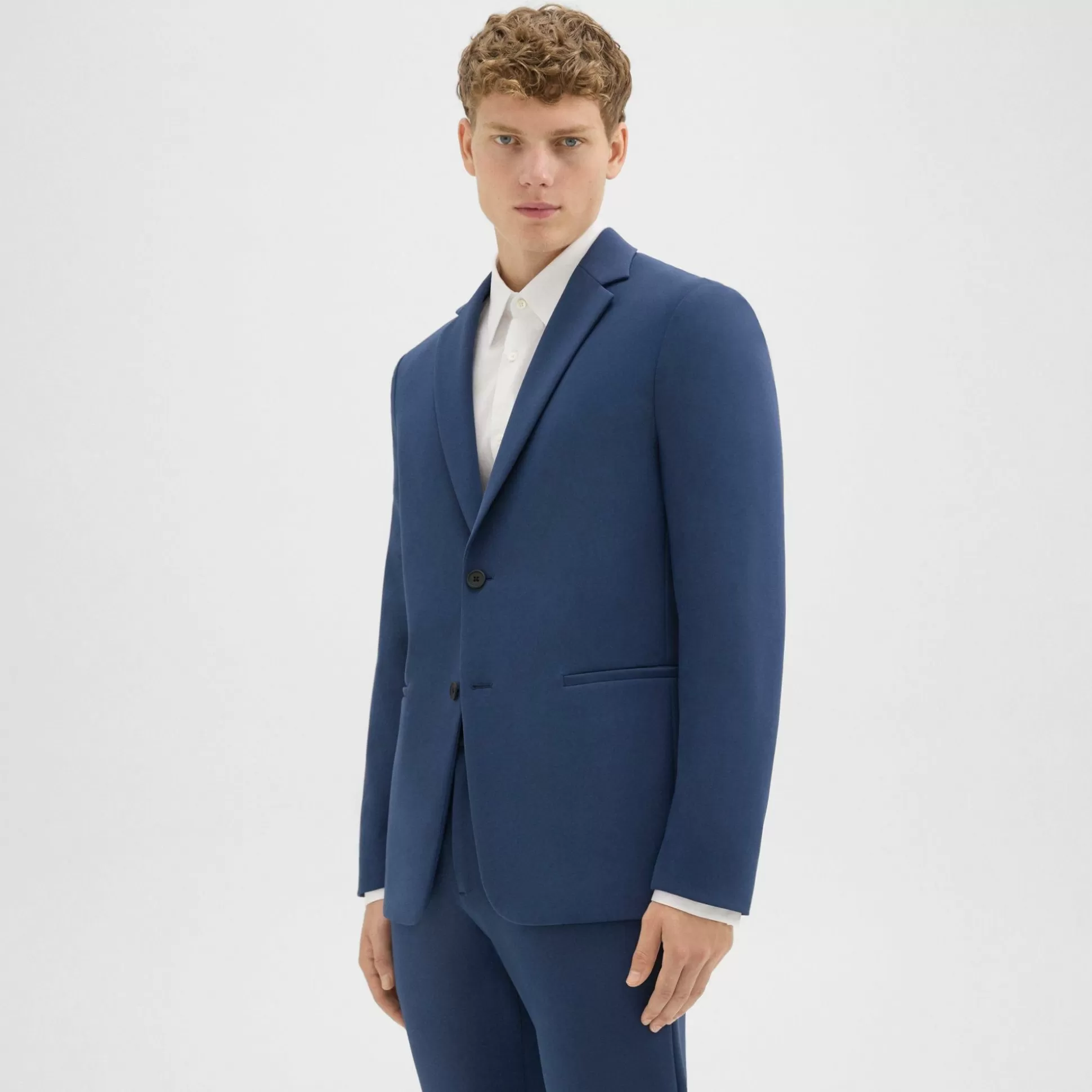 Theory Clinton Blazer In Precision Ponte-Men Blazers + Jackets | Suits