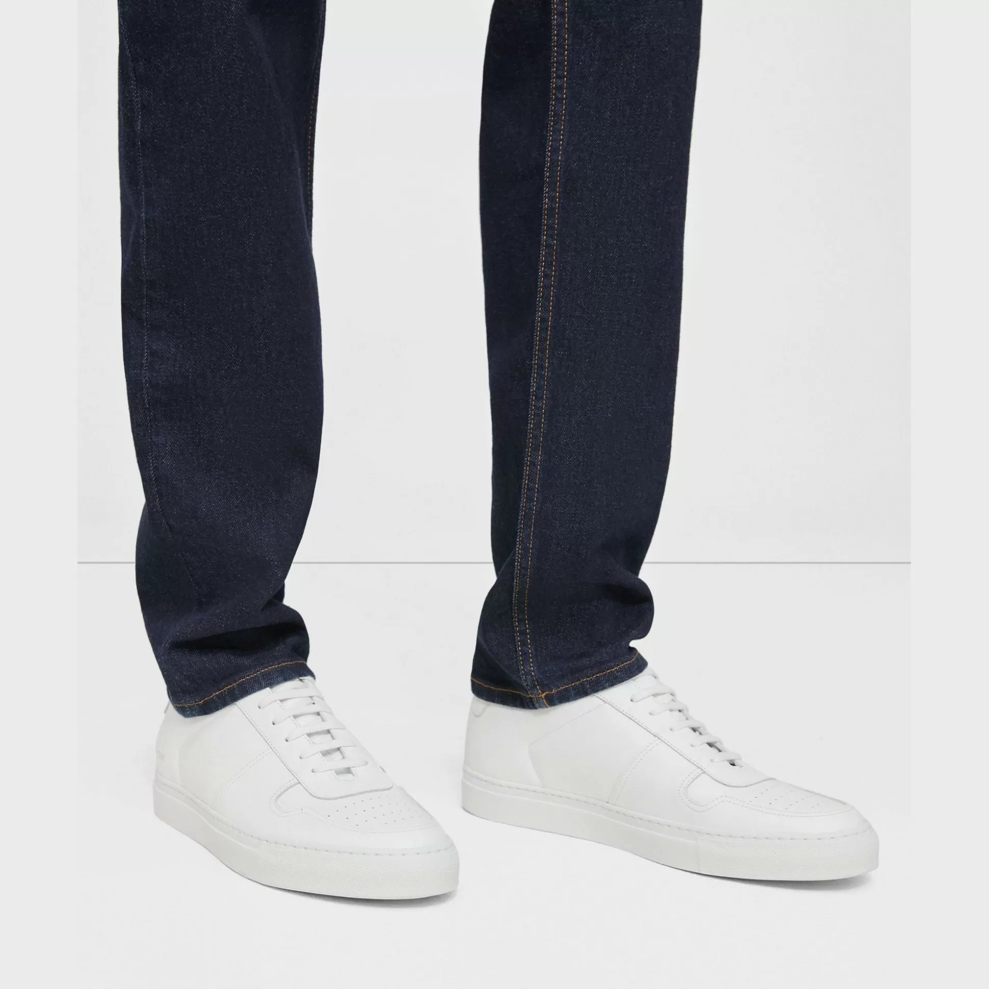 Theory Common Projects Men'S Bball Low-Top Sneakers-Men Accessories