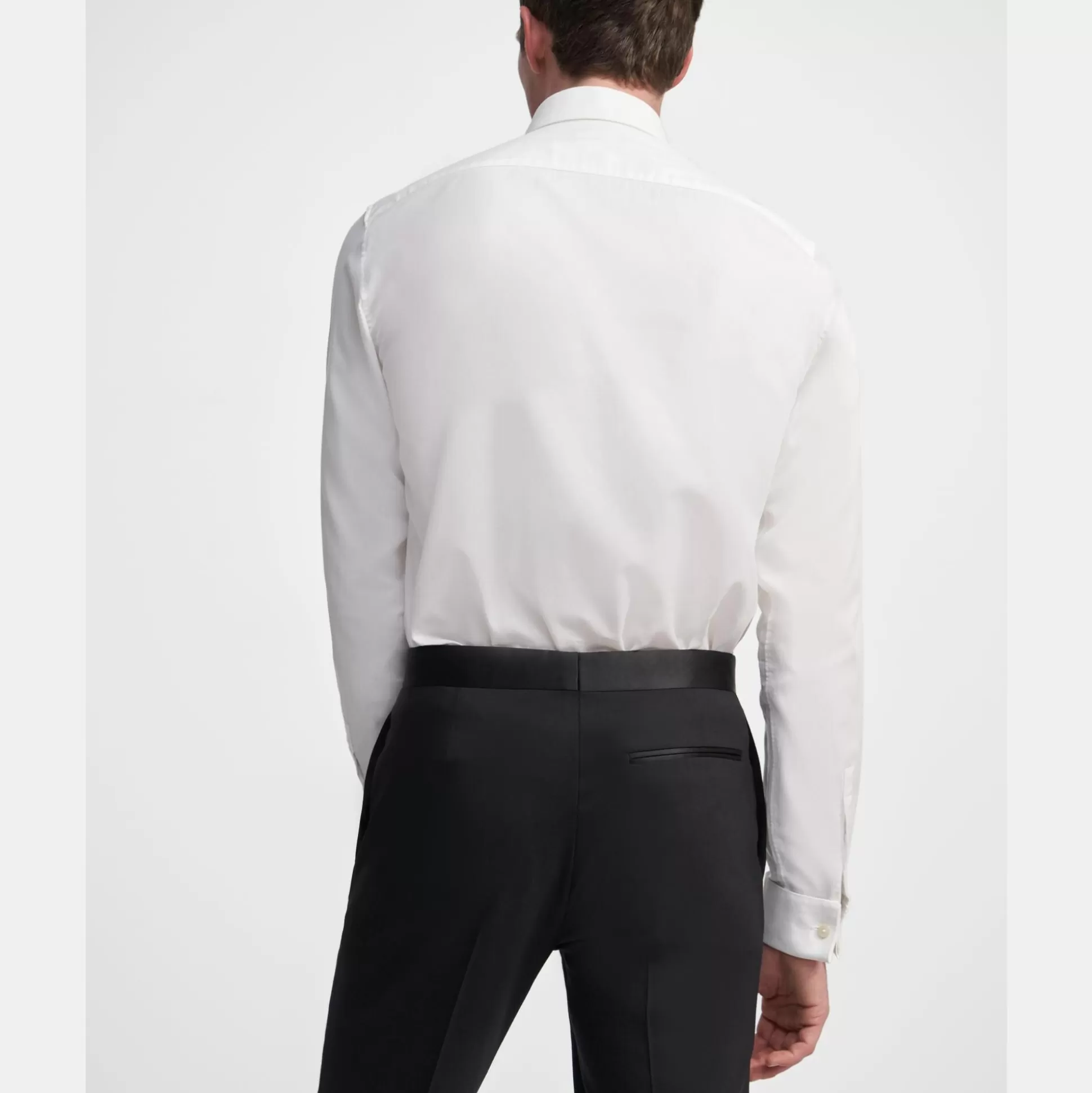 Theory Dover Tuxedo Shirt In Cotton-Men Shirts