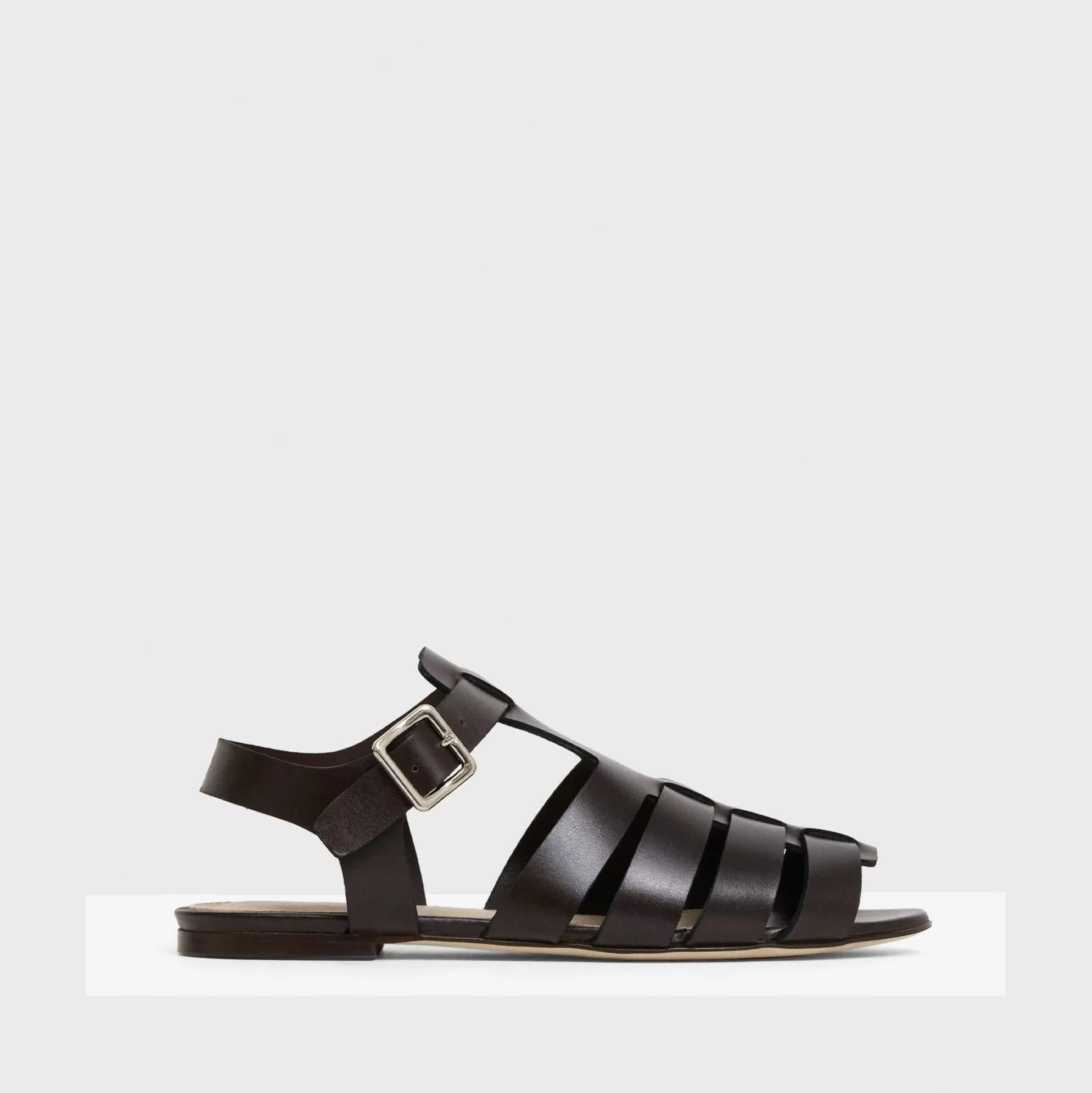 Theory Fisherman Sandal In Leather-Women Shoes