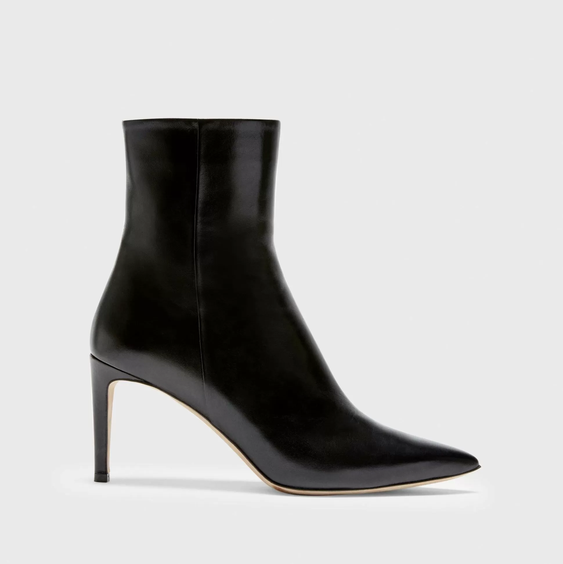 Theory Heel Bootie In Leather-Women Shoes