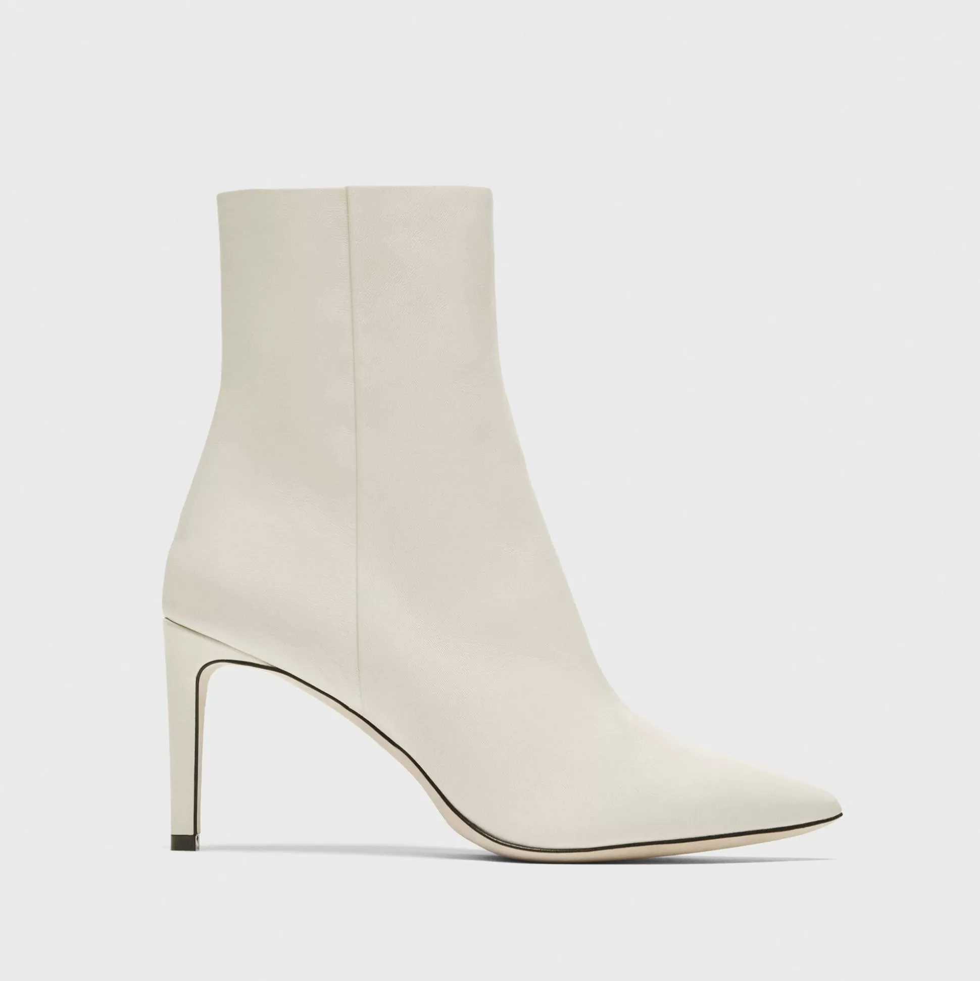 Theory Heel Bootie In Leather-Women Shoes