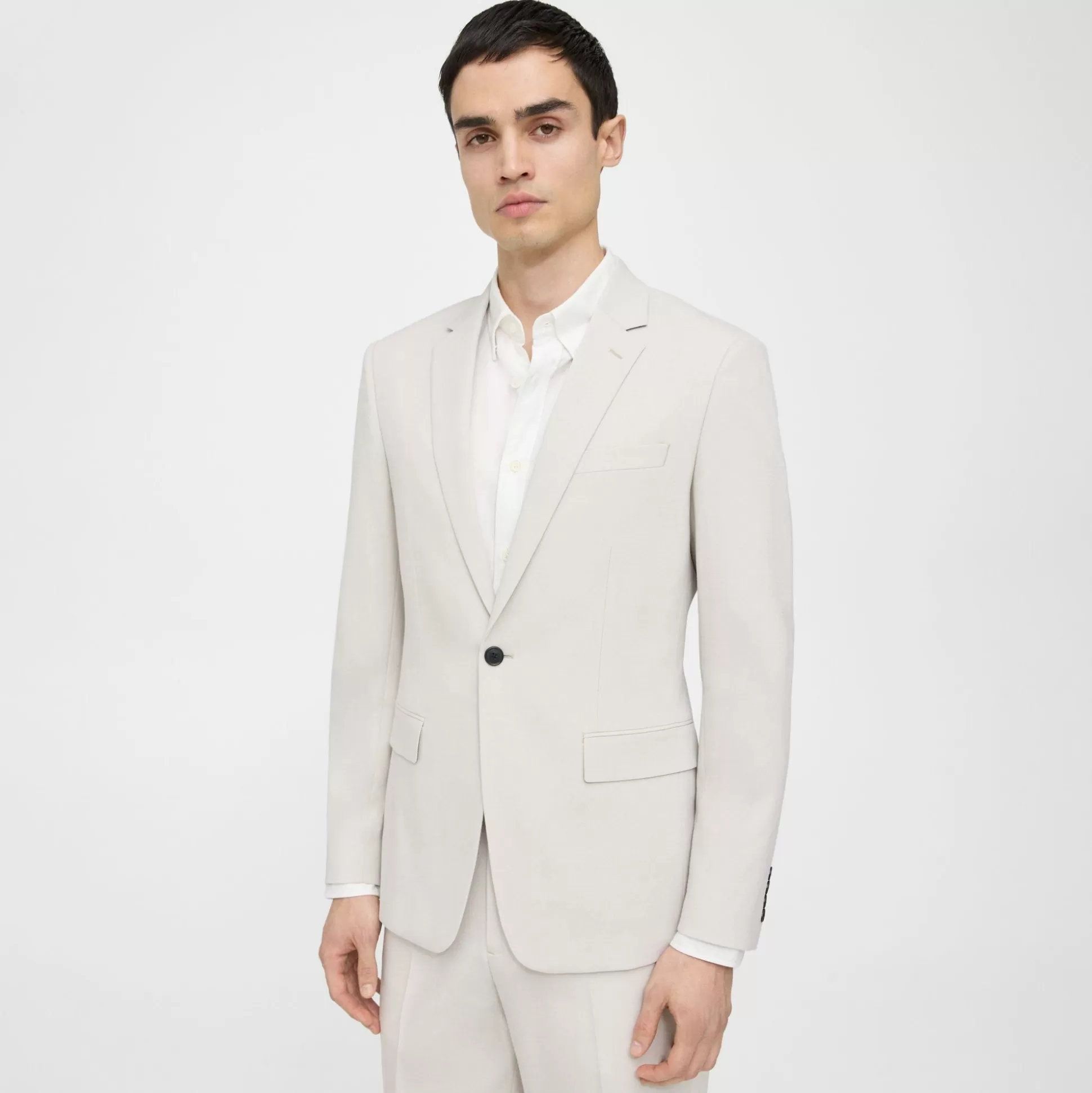 Theory Kanan Blazer In Textured Gabardine-Men Suits | Blazers + Jackets