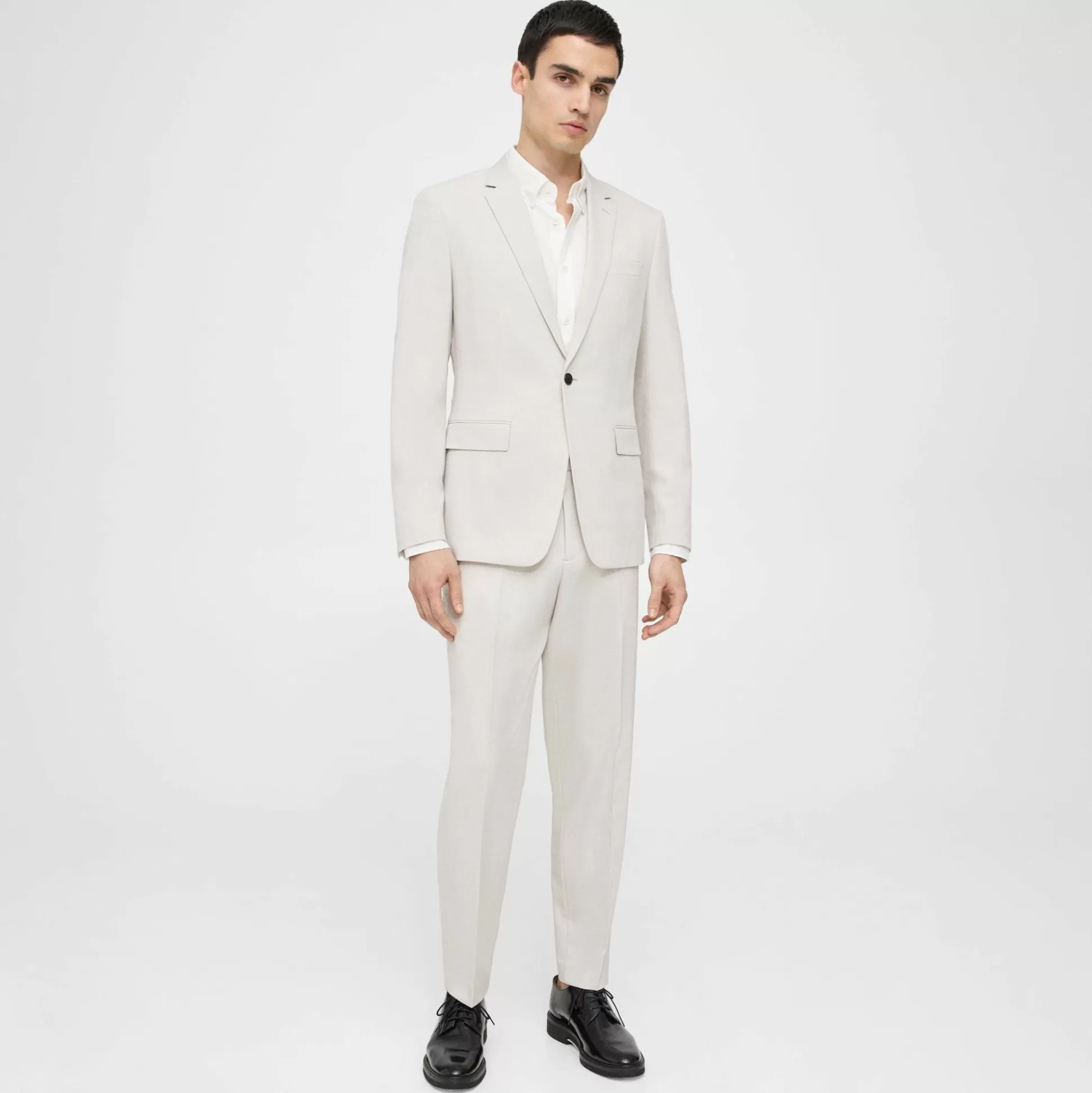 Theory Kanan Blazer In Textured Gabardine-Men Suits | Blazers + Jackets