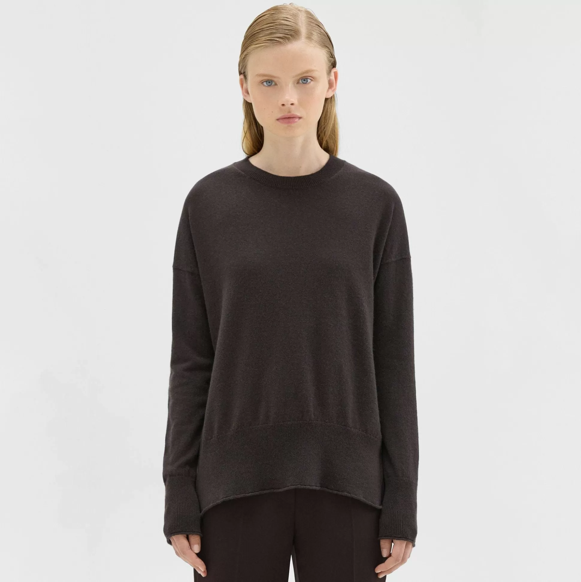 Theory Karenia Sweater In Cashmere-Women Sweaters + Cardigans