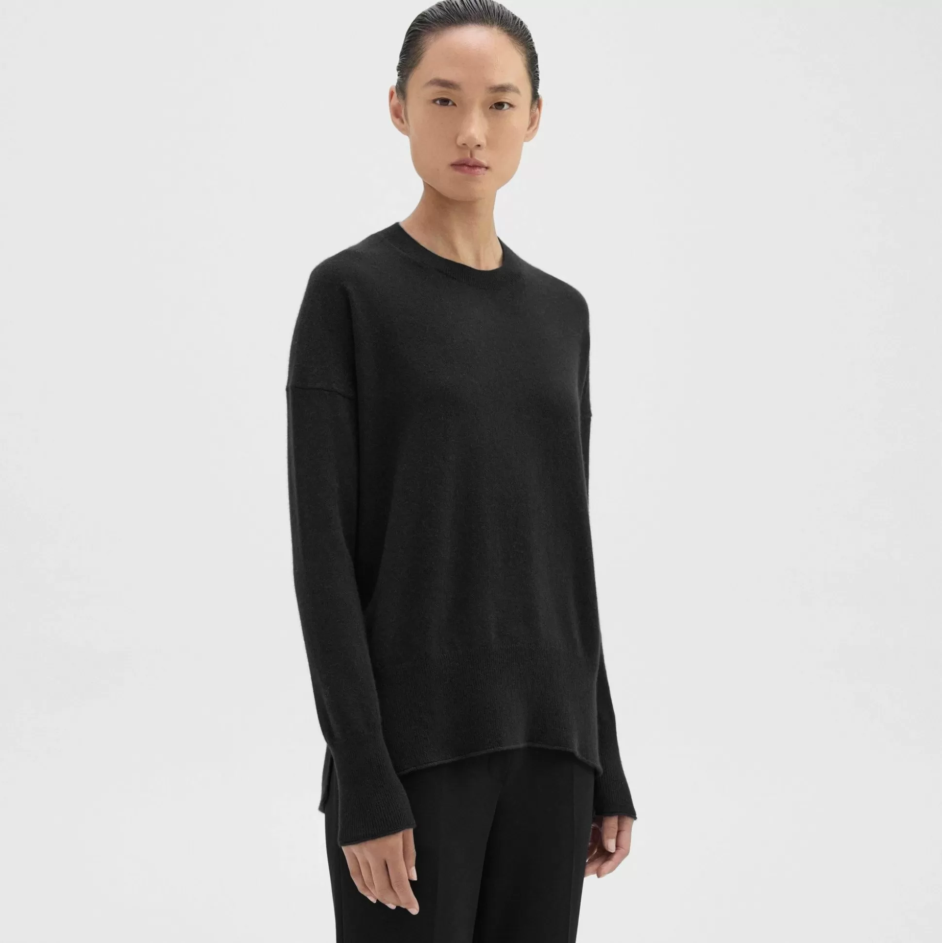 Theory Karenia Sweater In Cashmere-Women Sweaters + Cardigans