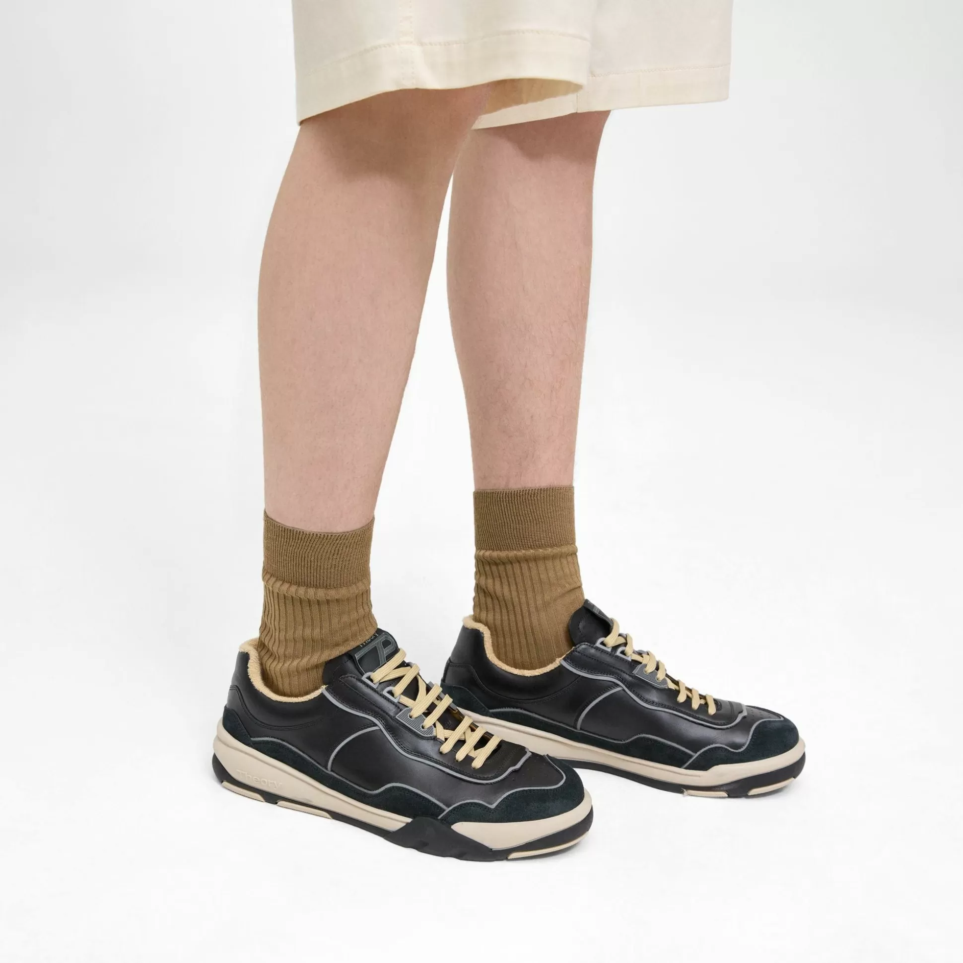 Theory Leather Sneaker-Men Accessories