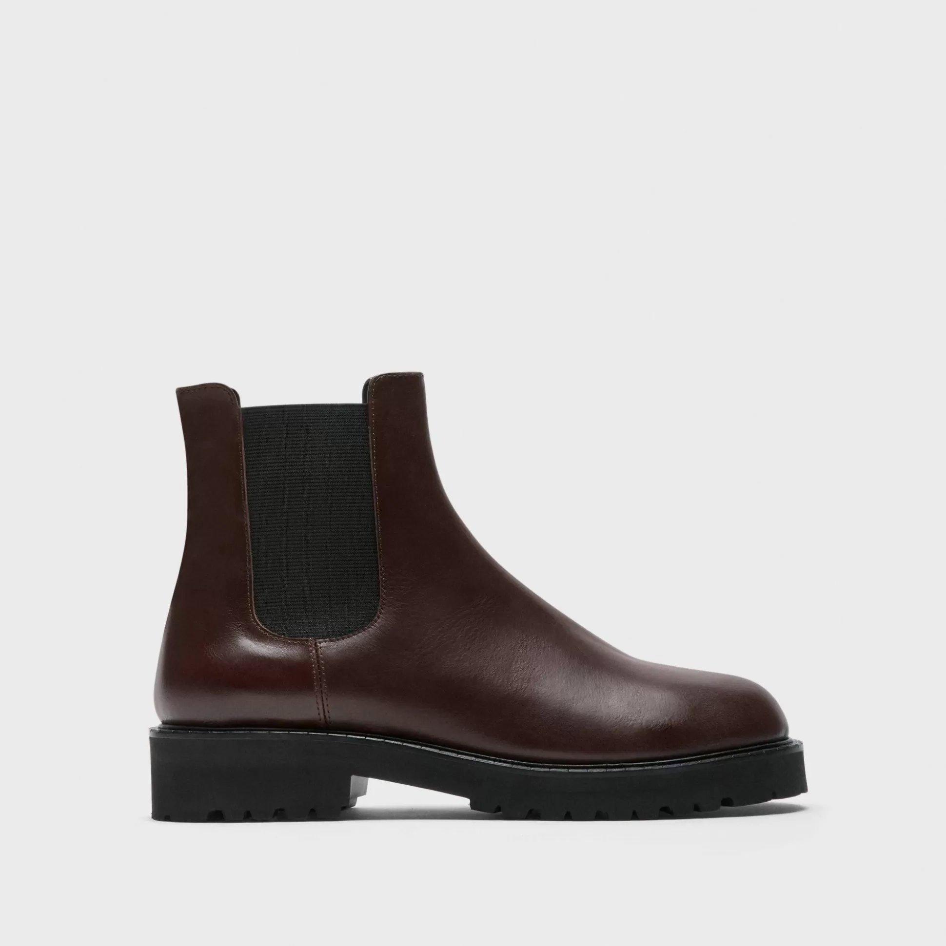 Theory Lug Chelsea Booties In Leather-Women Shoes