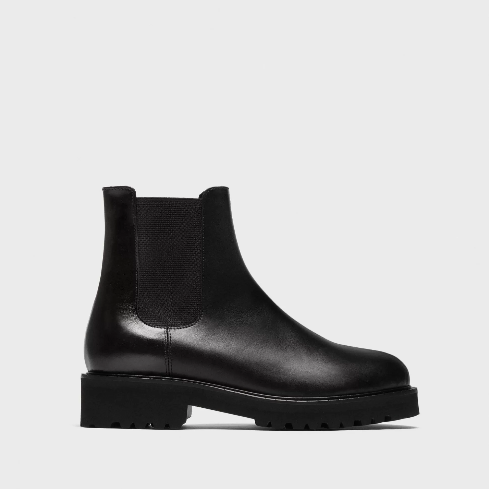 Theory Lug Chelsea Booties In Leather-Women Shoes