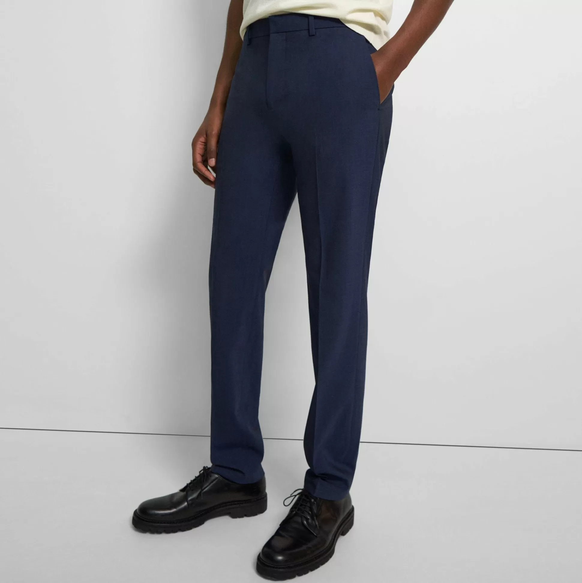 Theory Mayer Pant In Stretch Wool-Men Suits | Pants