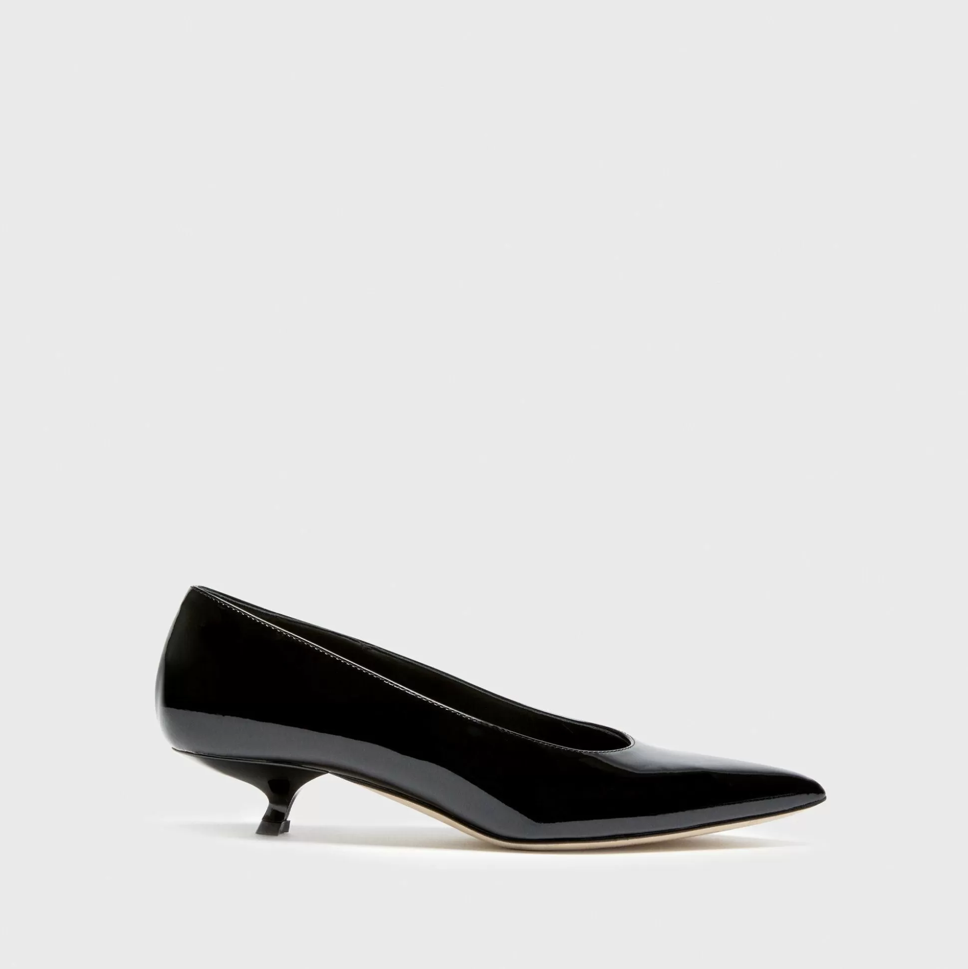 Theory Micro Pump In Patent Leather-Women Shoes