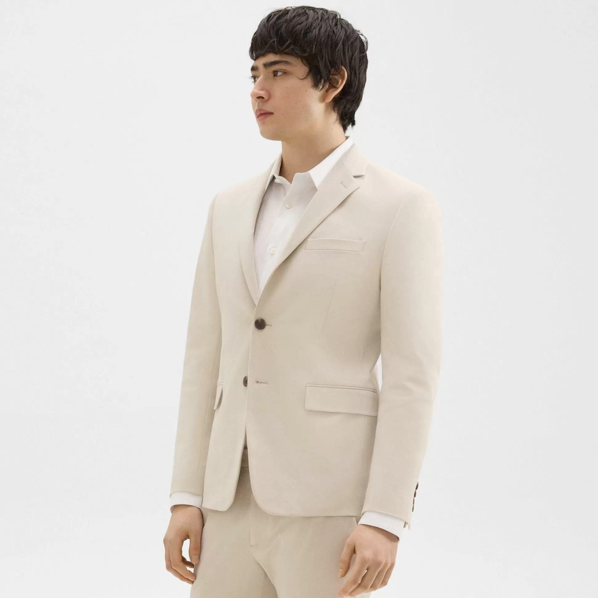 Theory Morton Blazer In Stretch Cotton-Men Blazers + Jackets