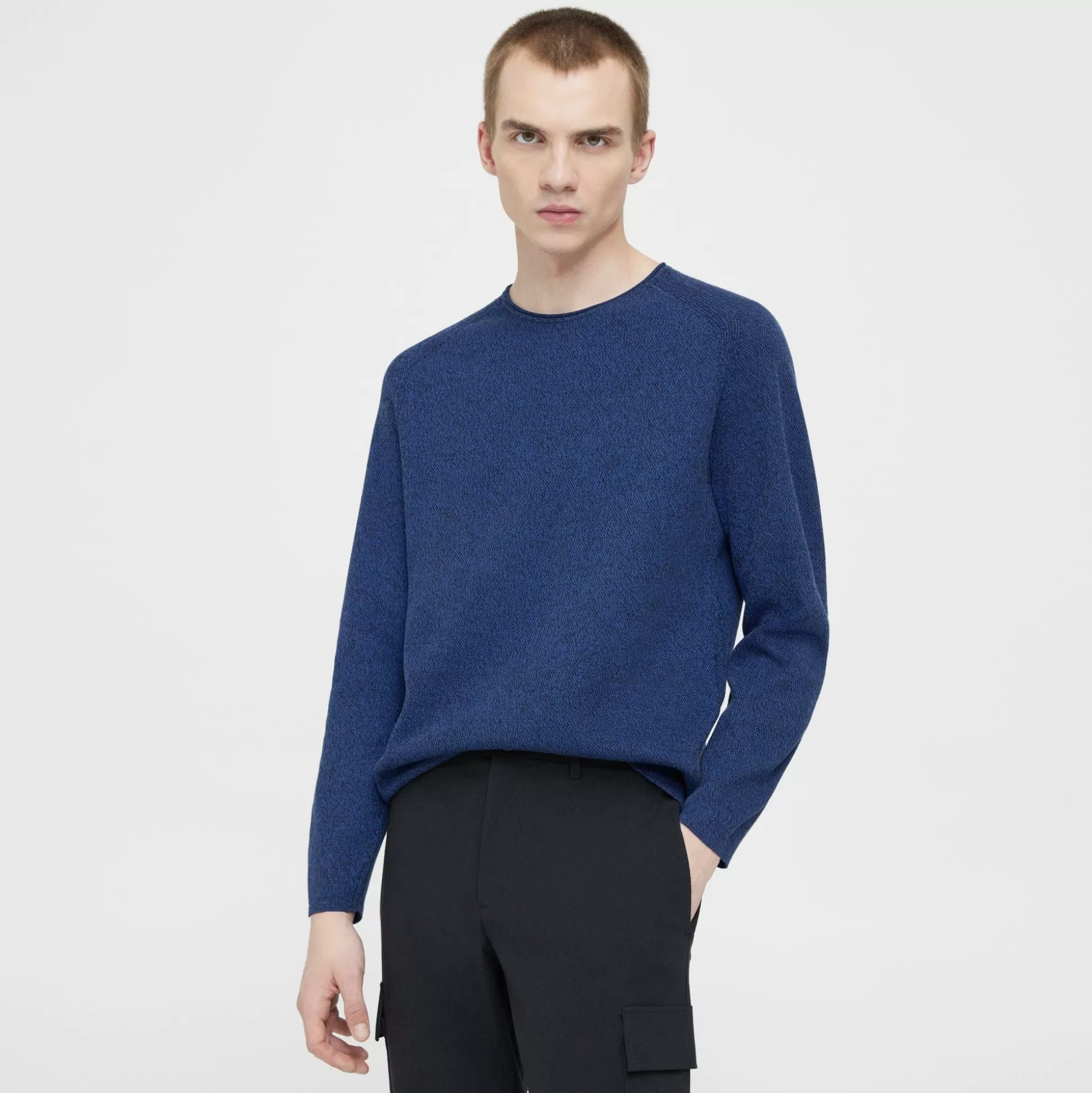 Theory Nare Sweater In Cotton-Men T-shirts + Polos | Sweaters + Cardigans