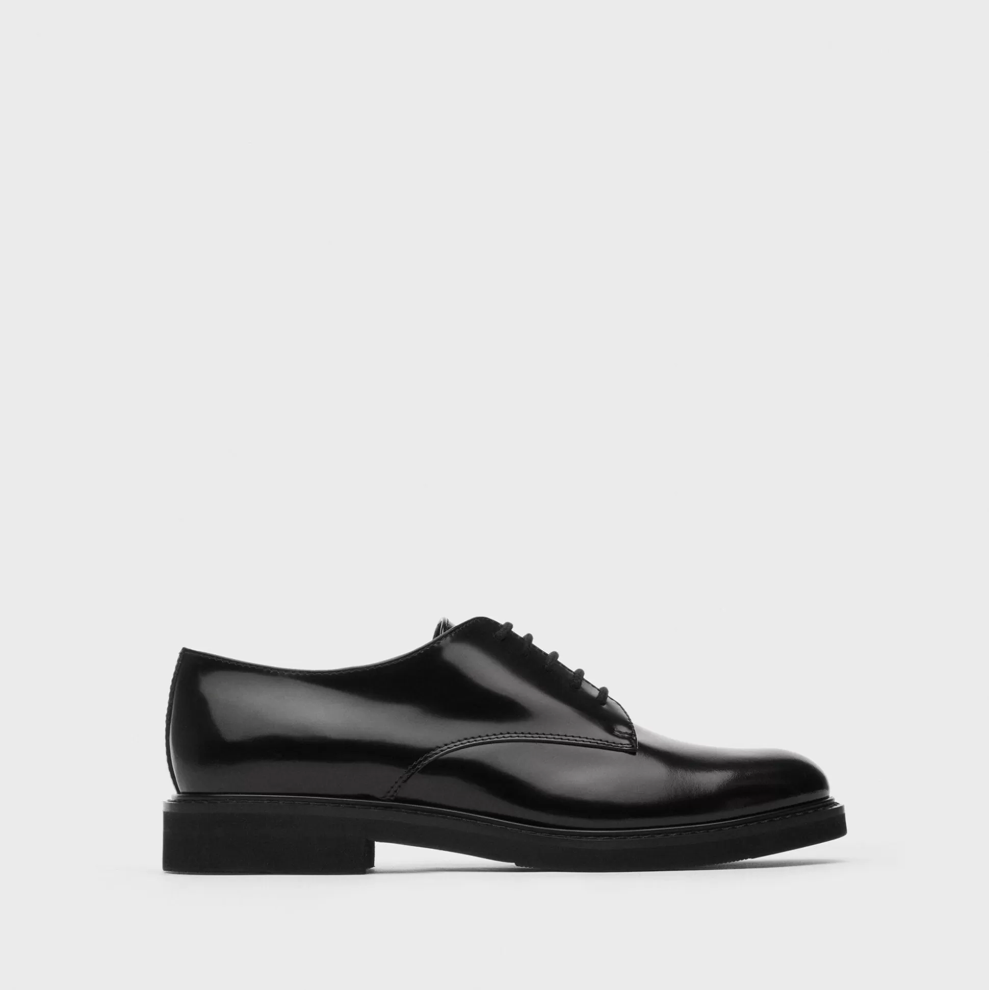 Theory Oxford Shoe In Leather-Women Shoes