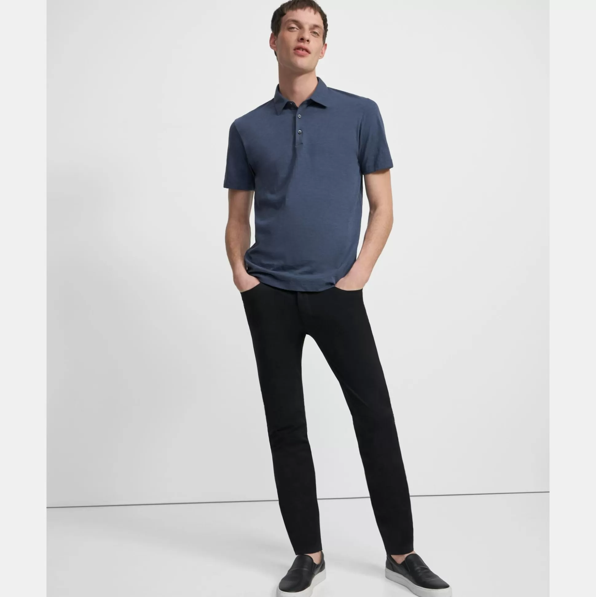 Theory Raffi 5-Pocket Pant In Compact Ponte-Men Pants