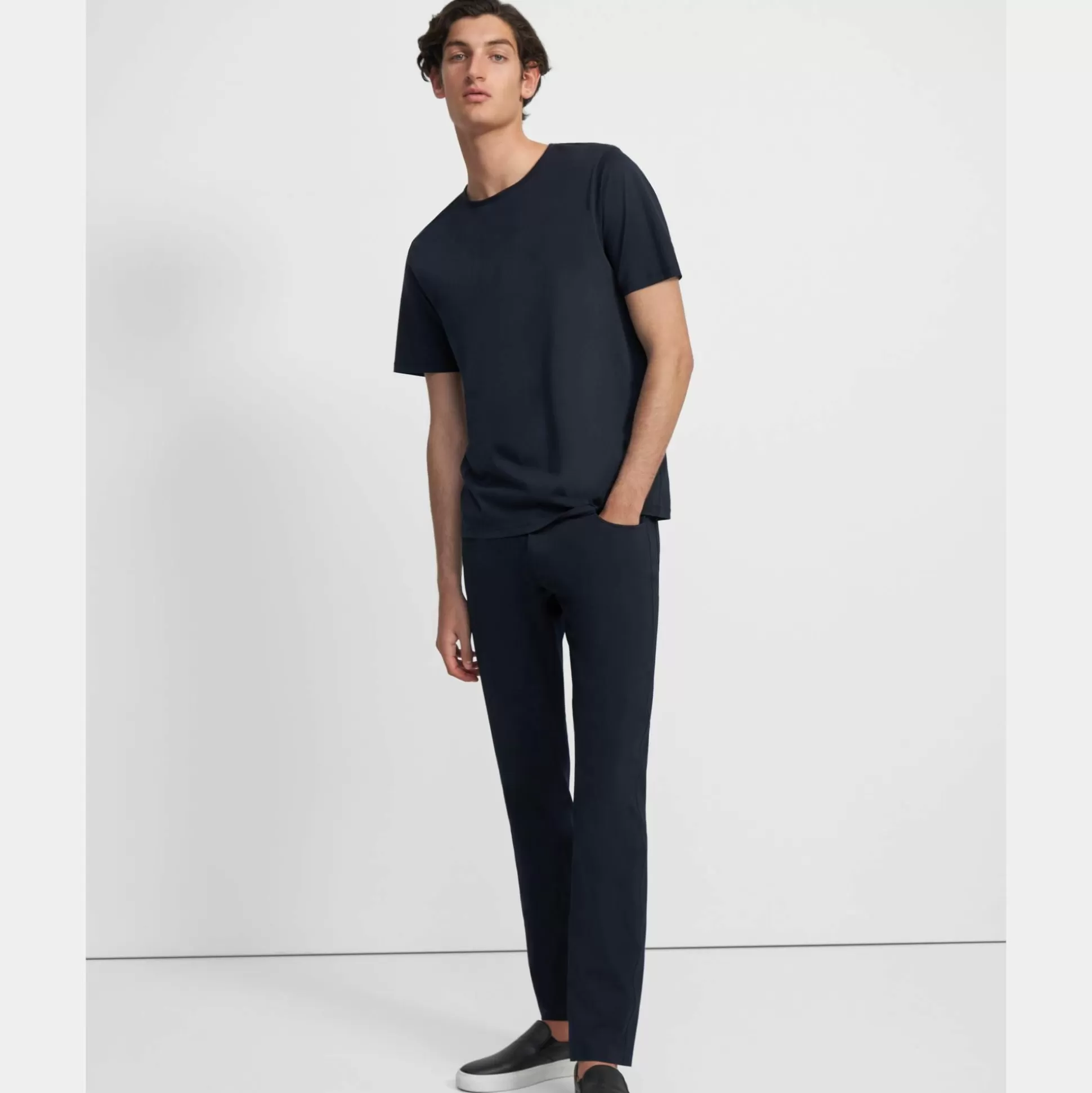 Theory Raffi 5-Pocket Pant In Compact Ponte-Men Pants