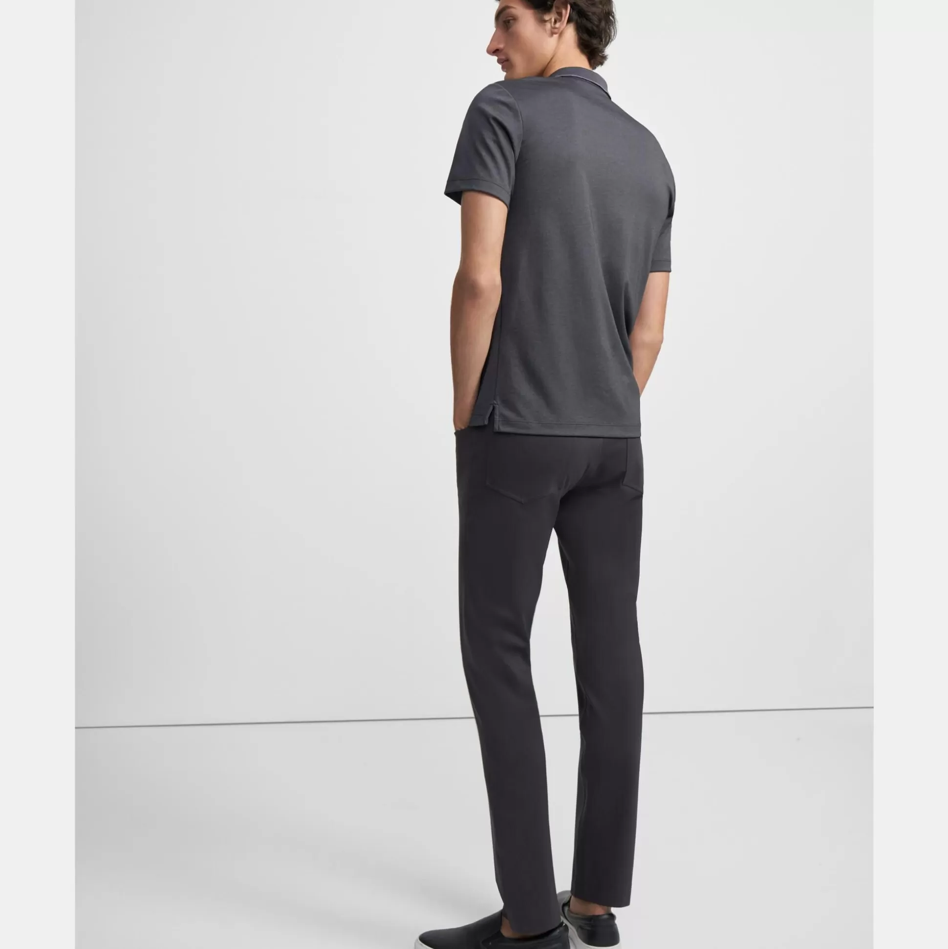 Theory Raffi 5-Pocket Pant In Compact Ponte-Men Pants