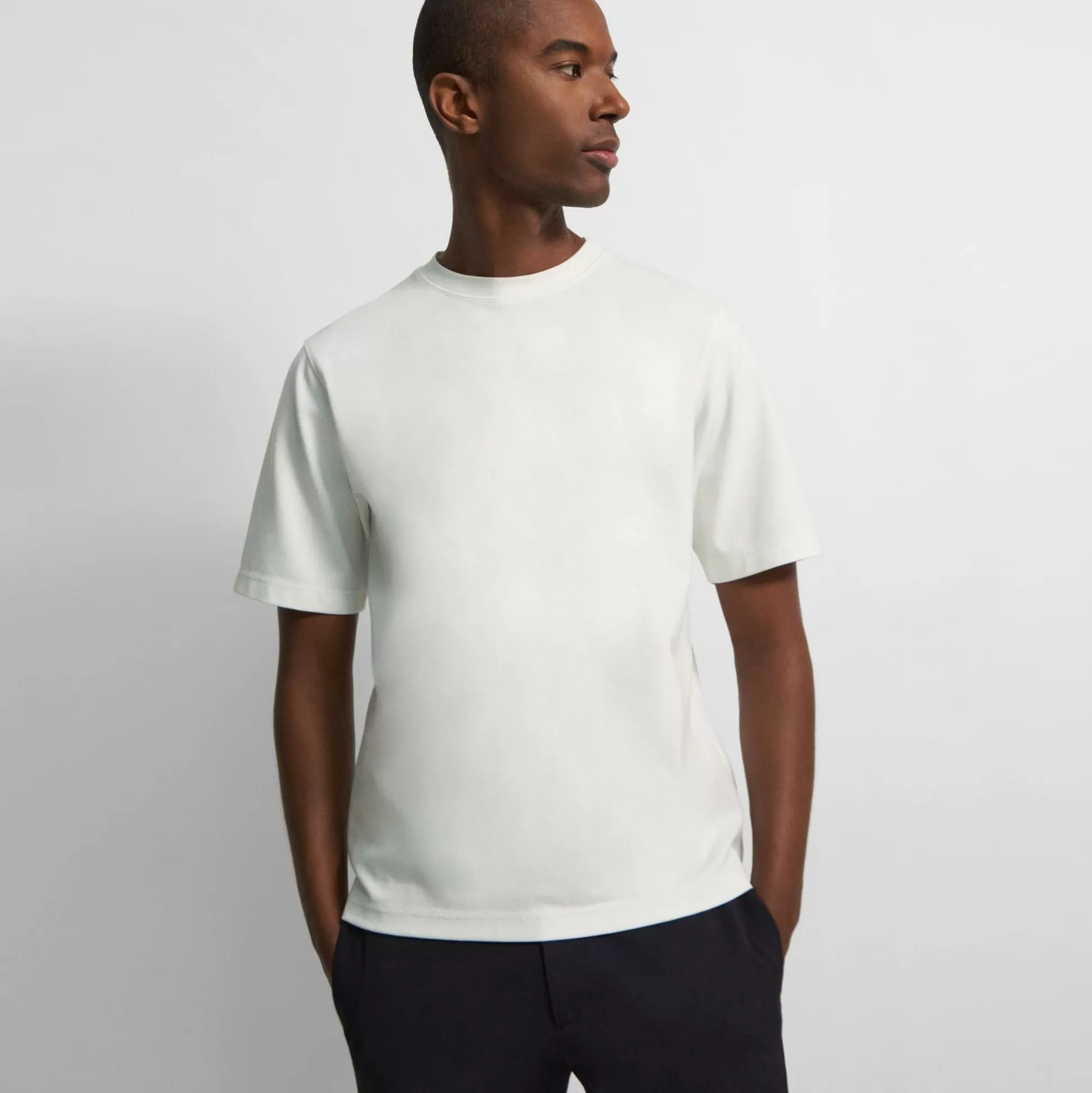 Theory Ryder Tee In Relay Jersey-Men T-shirts + Polos