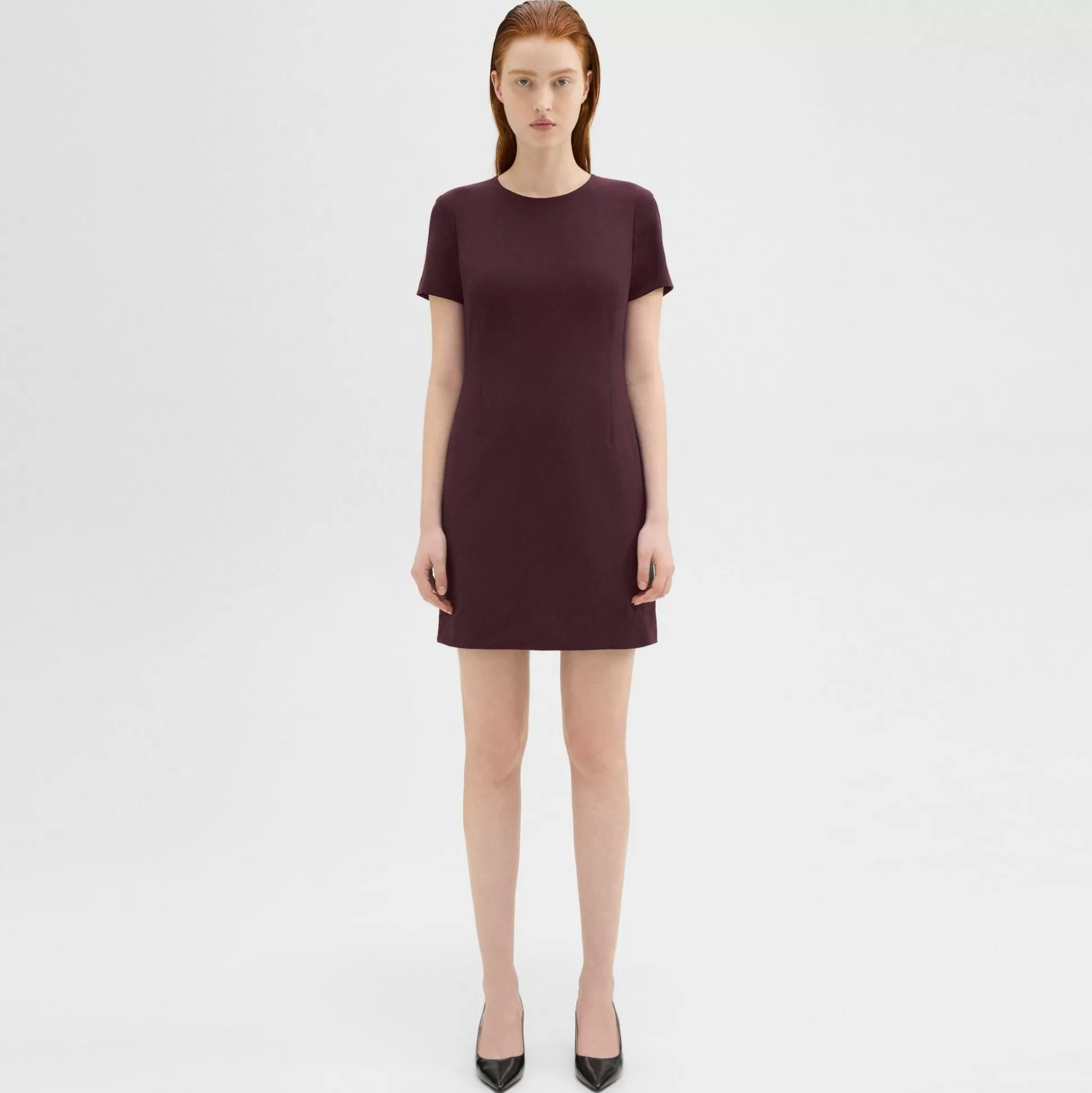 Theory Sheath Dress In Good Wool-Women Suits | Dresses