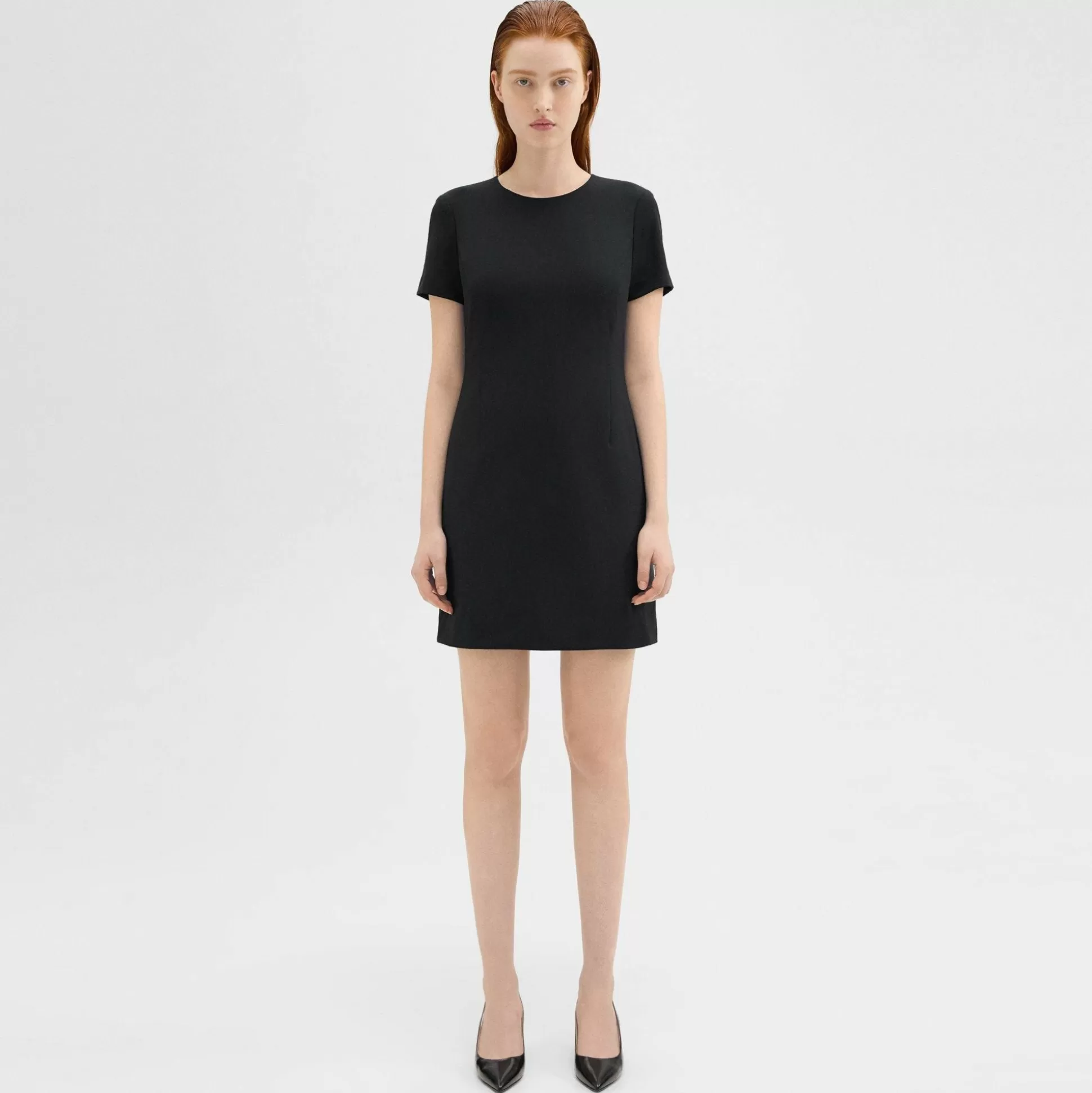 Theory Sheath Dress In Good Wool-Women Suits | Dresses