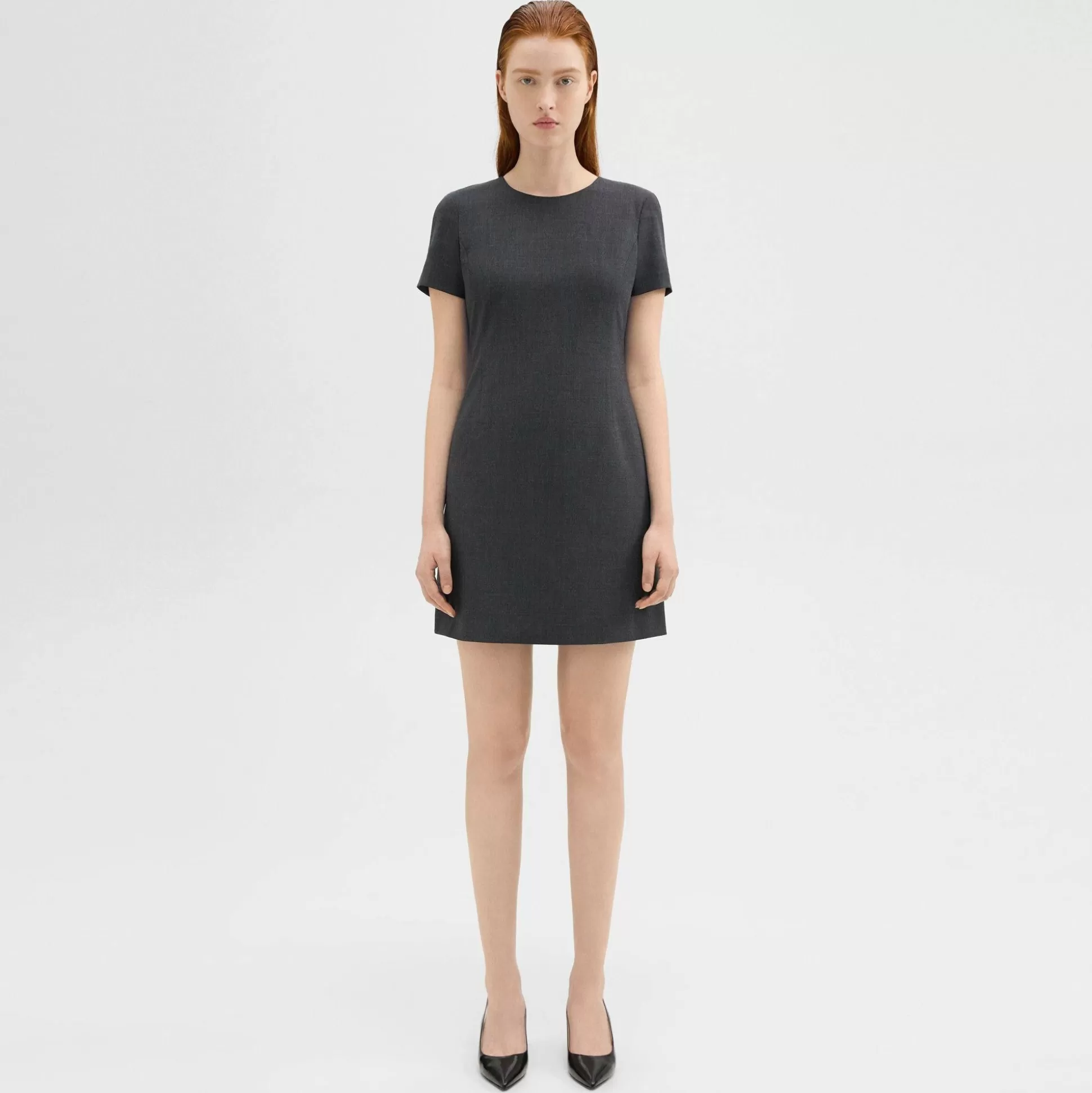 Theory Sheath Dress In Good Wool-Women Suits | Dresses