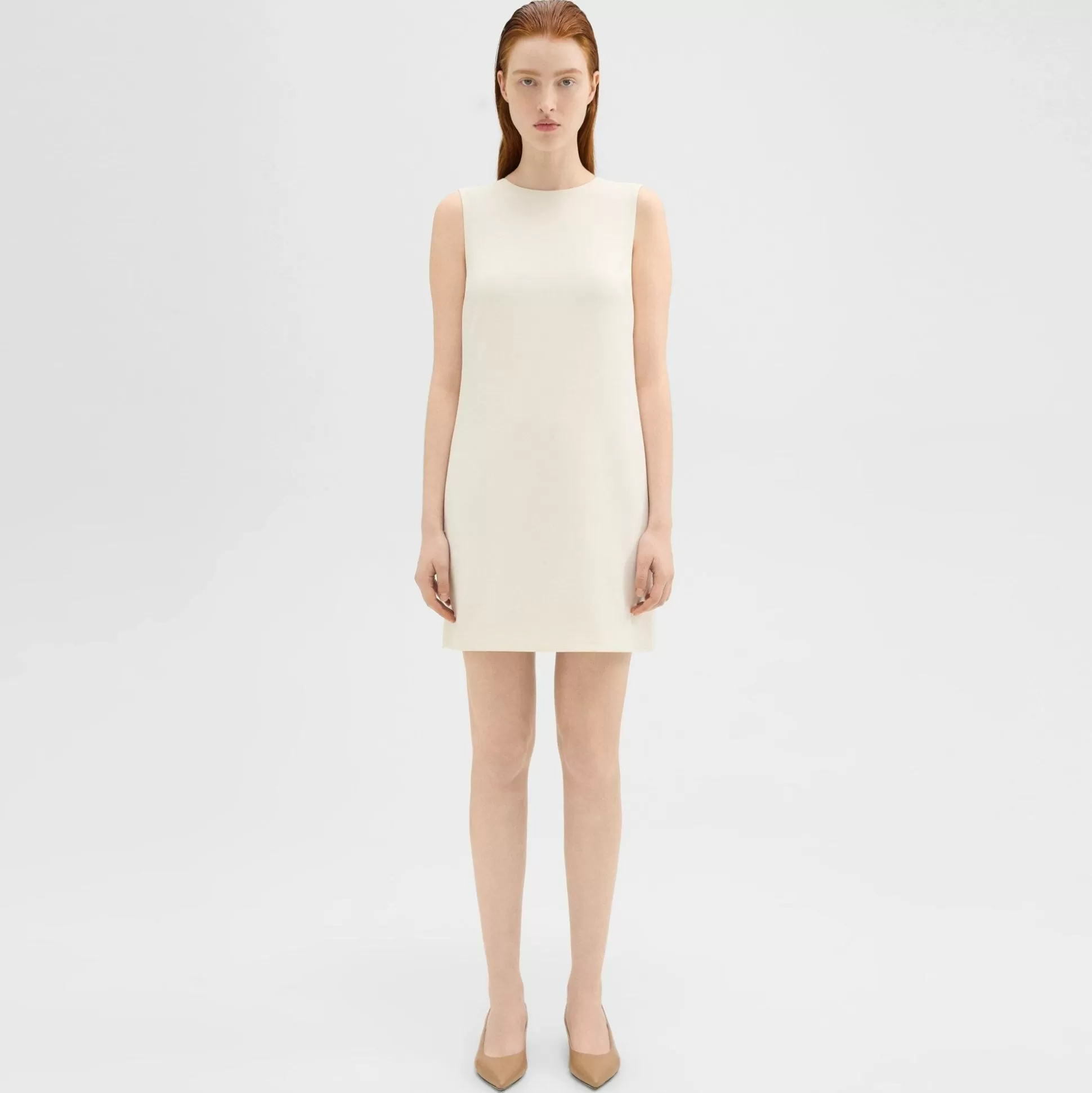 Theory Shift Dress In Admiral Crepe-Women Suits | Dresses